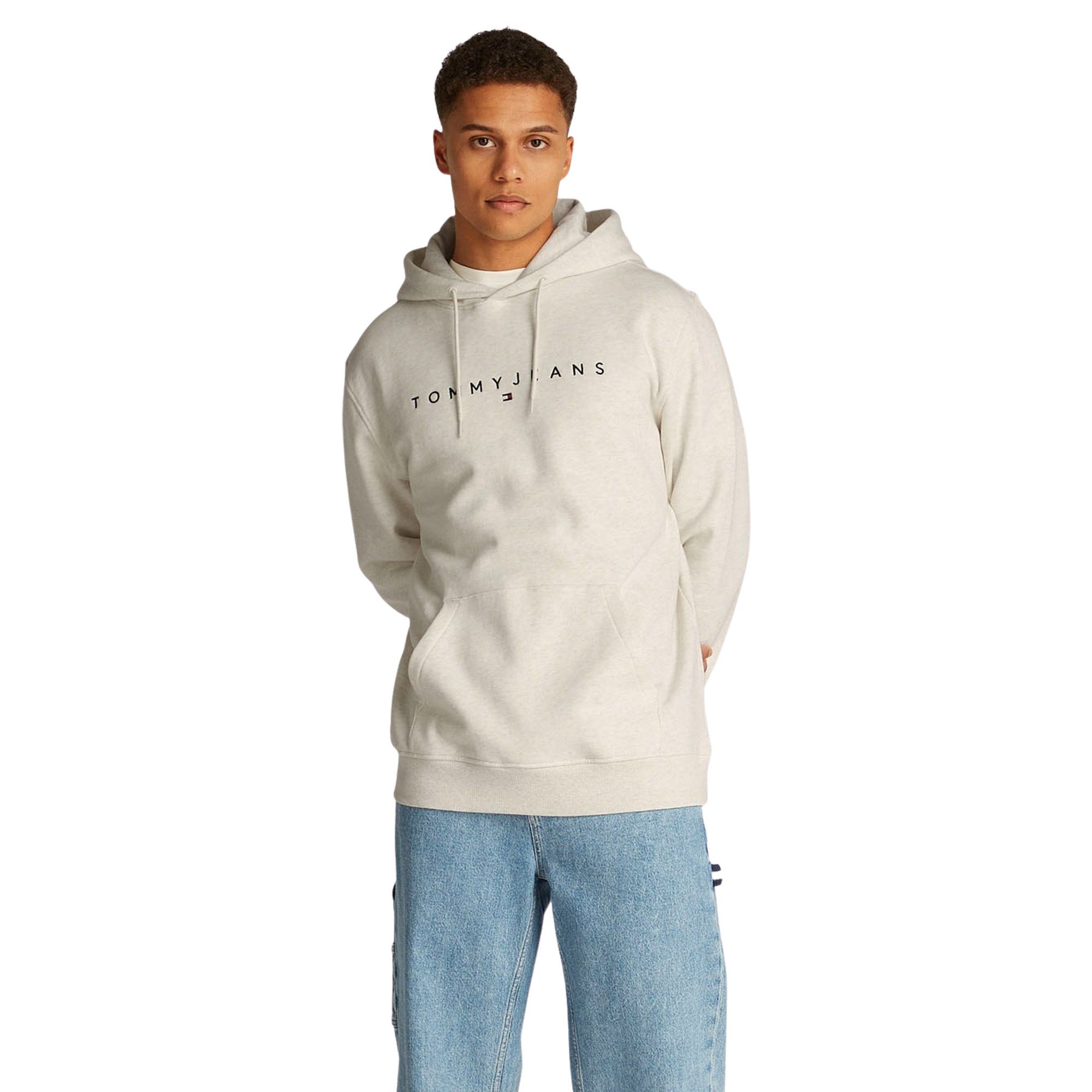 Tommy Hilfiger Regular Linear Logo Hoodie Heren