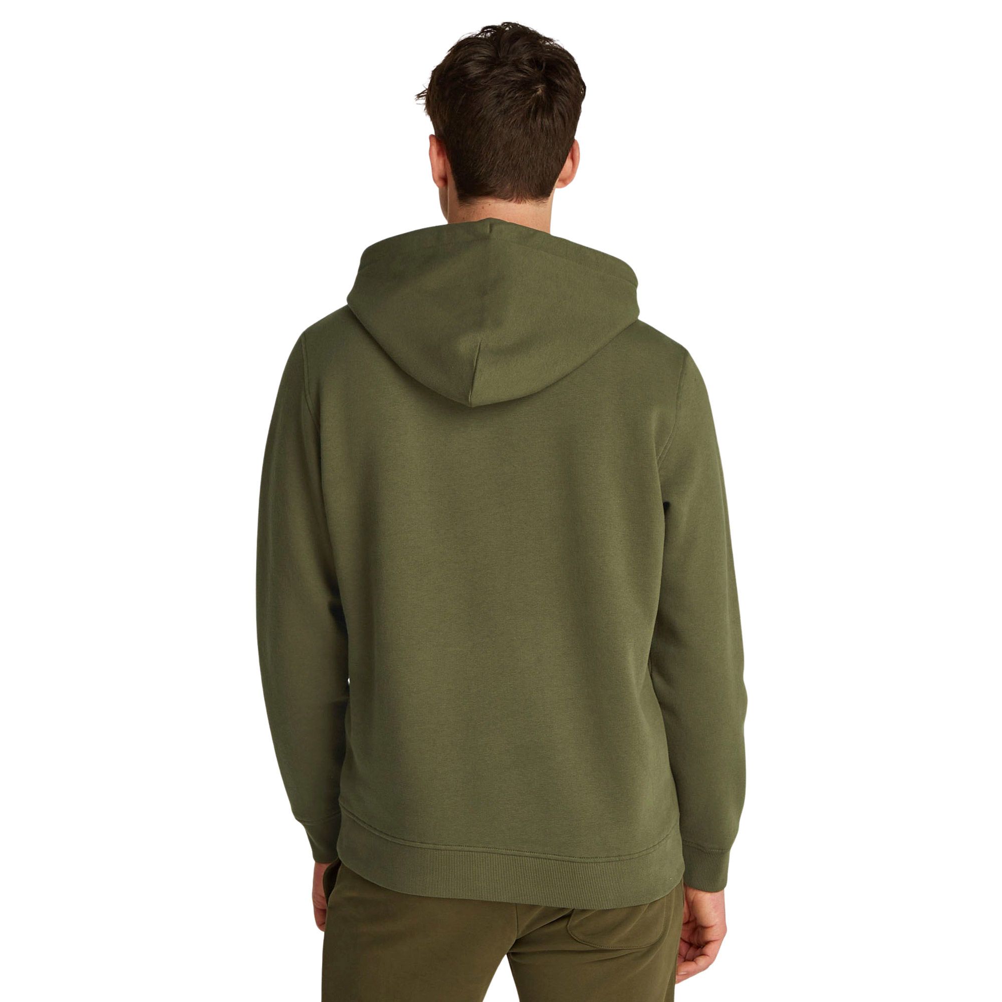 Tommy Hilfiger Regular Linear Logo Hoodie Heren