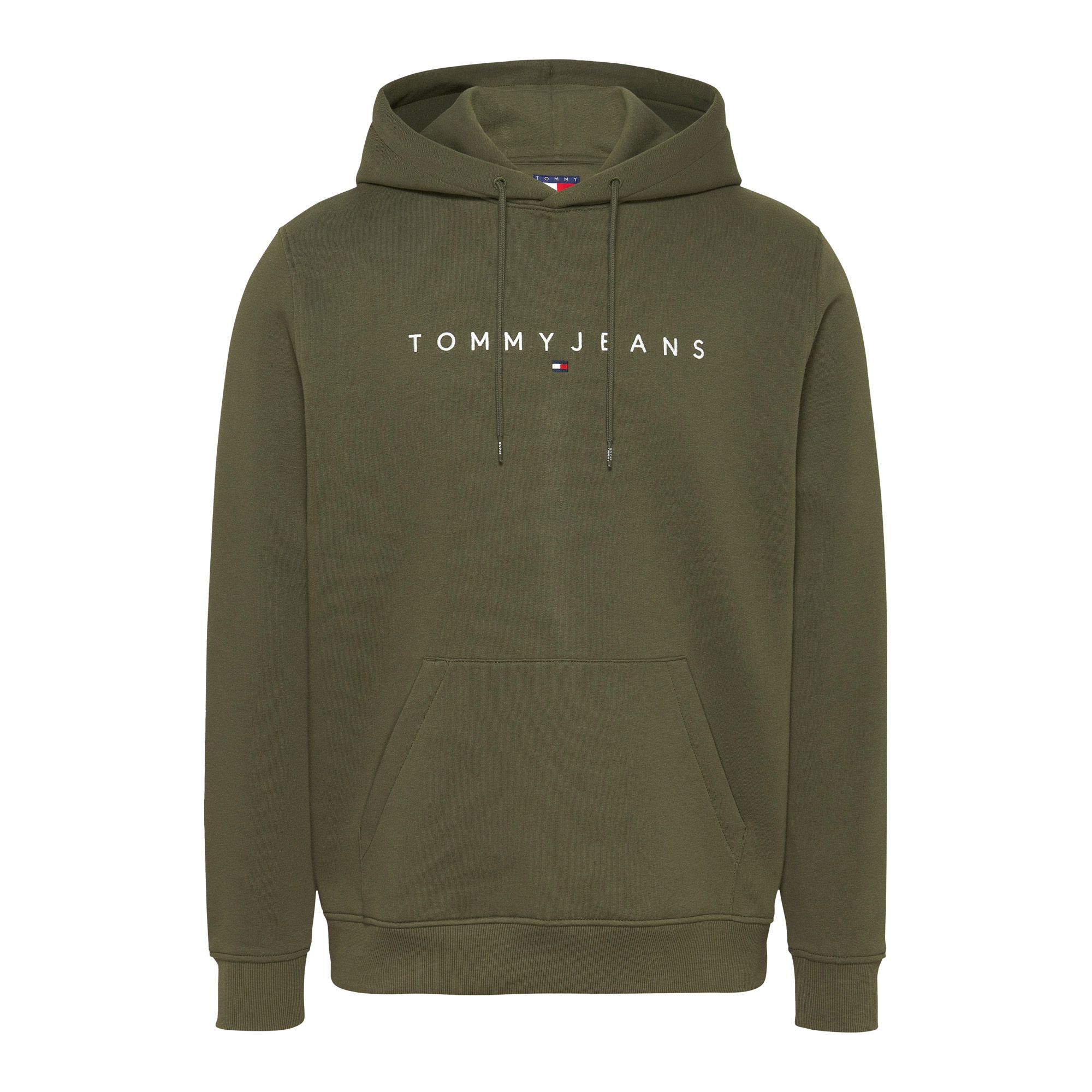 Tommy Hilfiger Regular Linear Logo Hoodie Heren