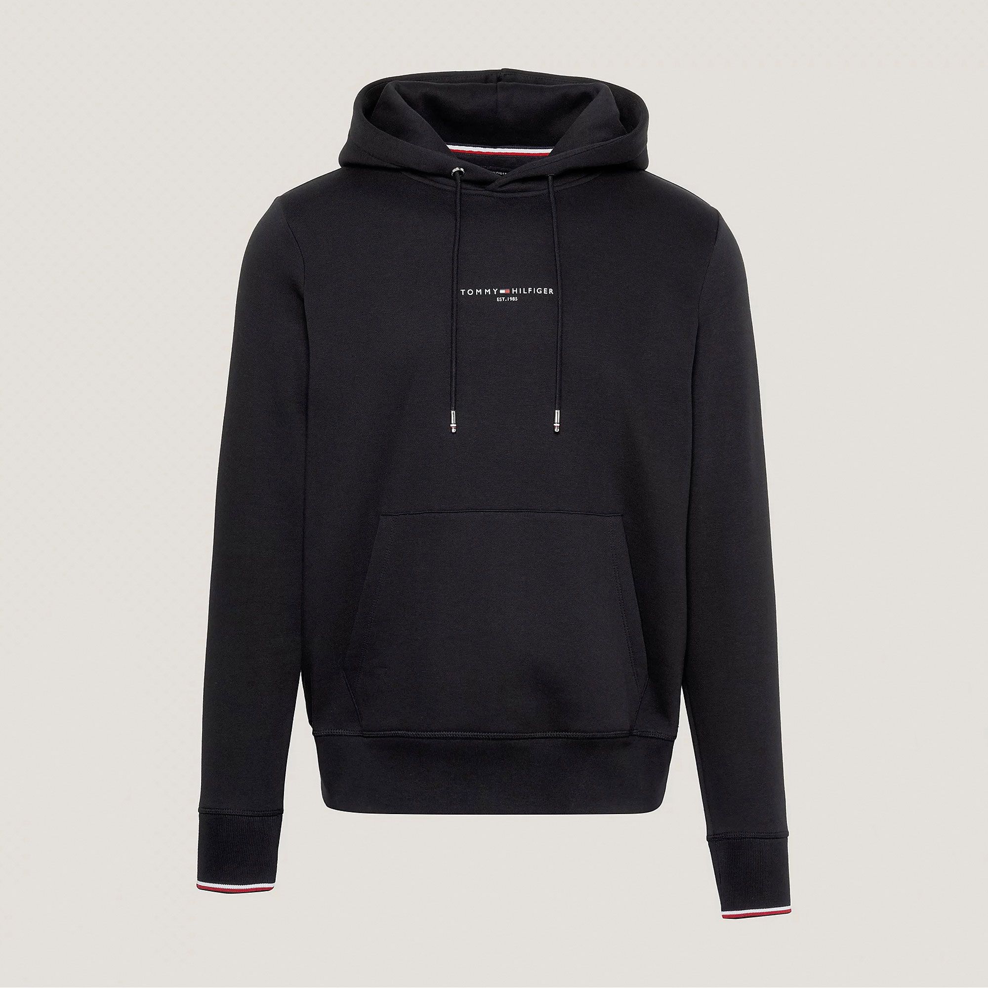 Tommy Hilfiger Logo Tipped Hoodie Heren