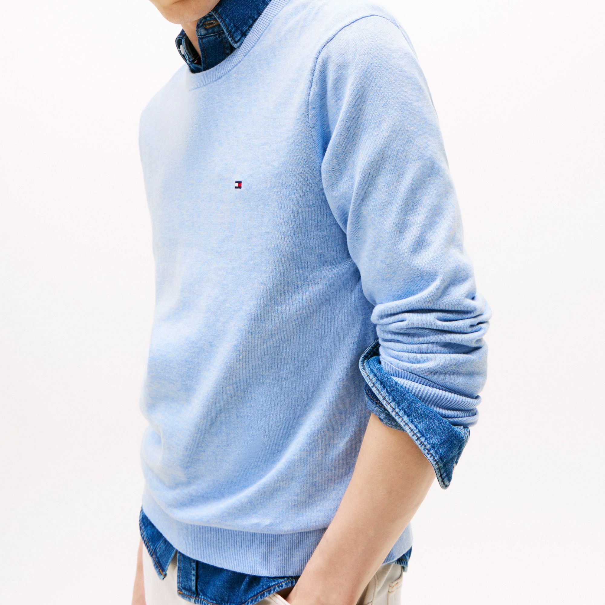 Tommy Hilfiger Essential Cotton Sweater Heren