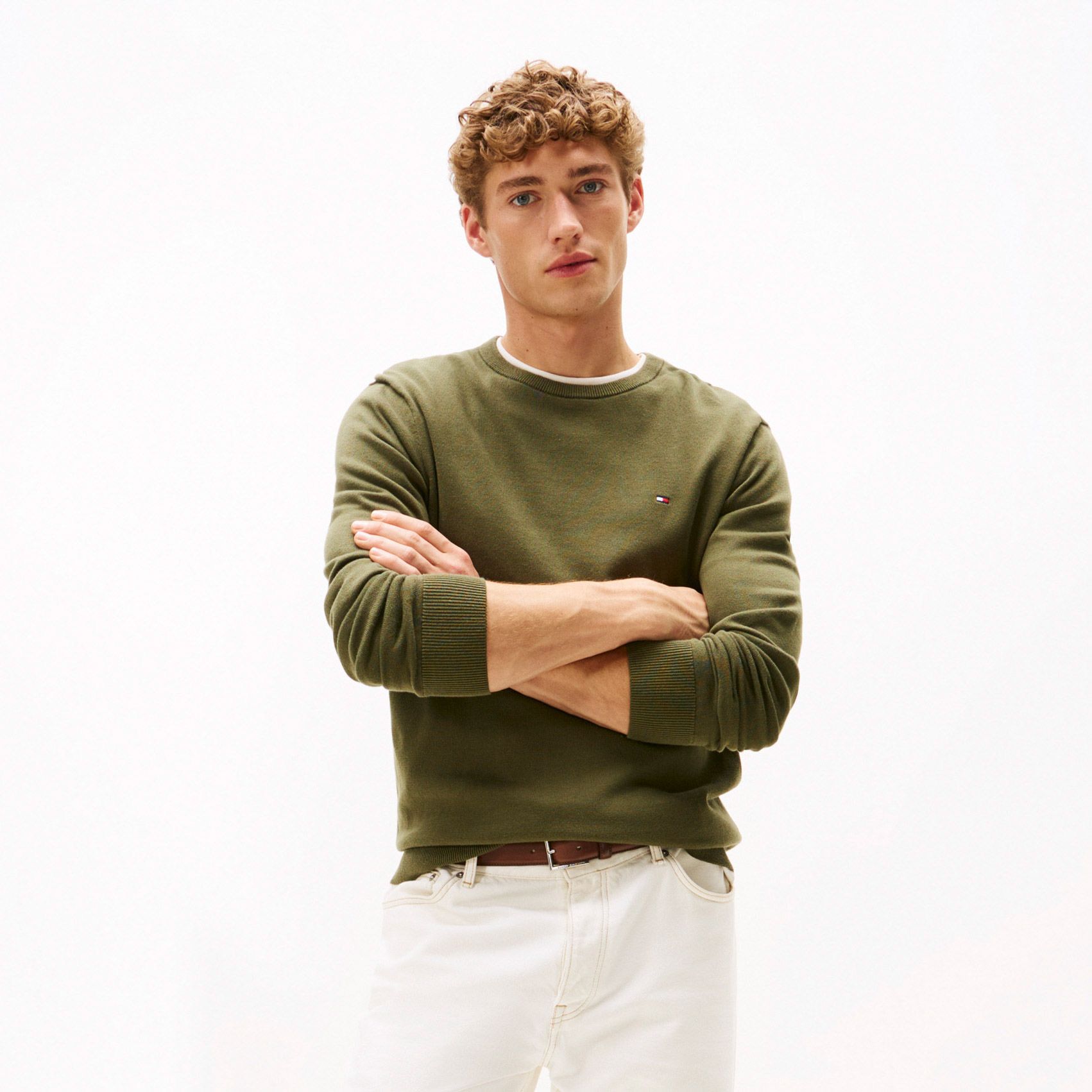 Tommy Hilfiger Essential Cotton Sweater Heren