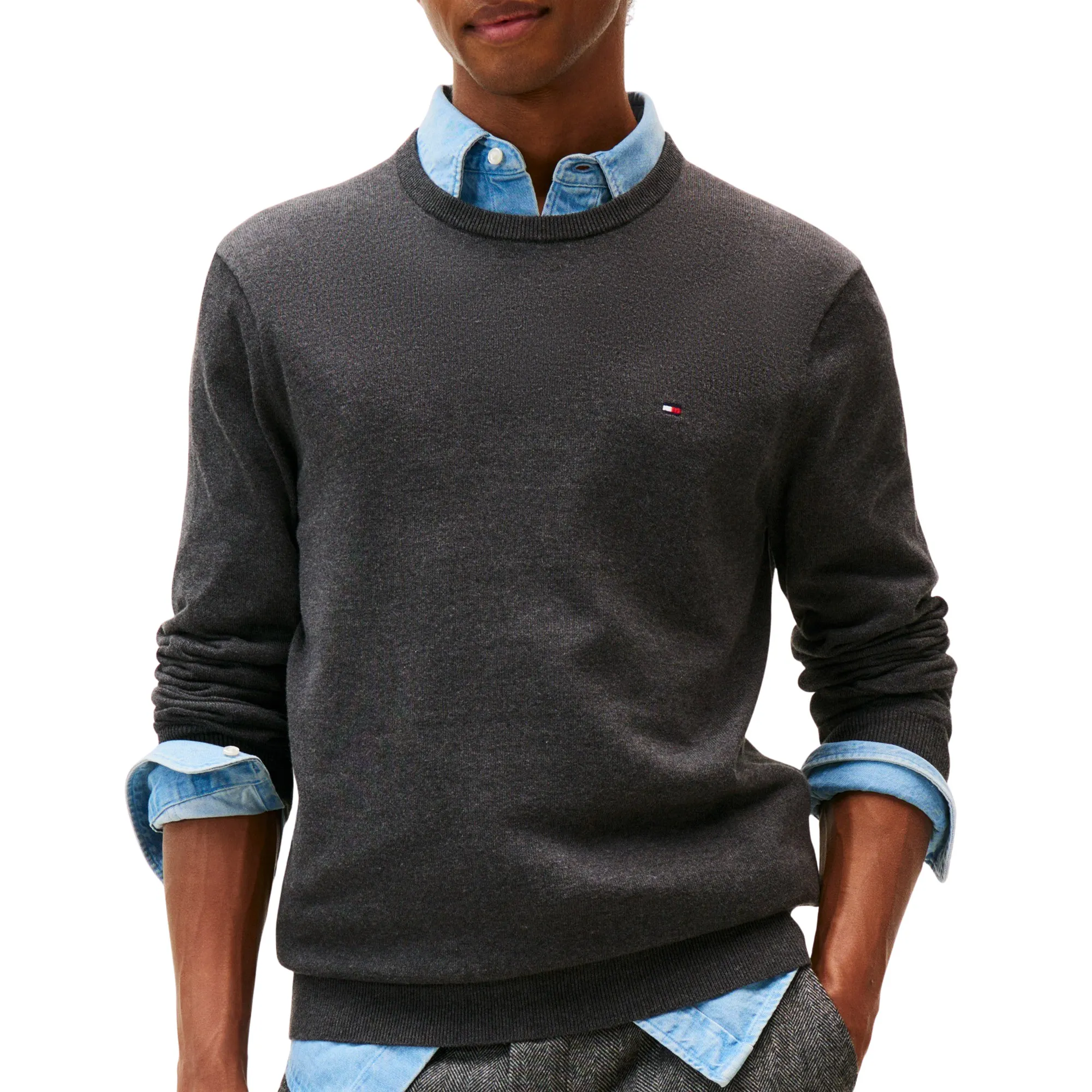 Tommy Hilfiger Essential Cotton Sweater Heren