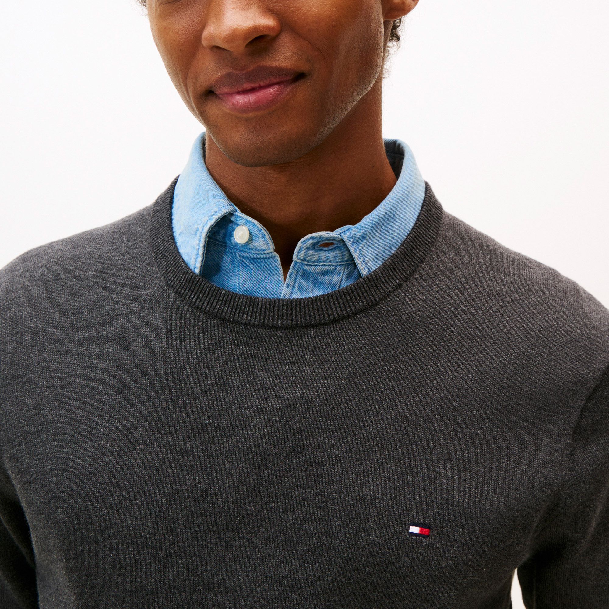 Tommy Hilfiger Essential Cotton Sweater Heren