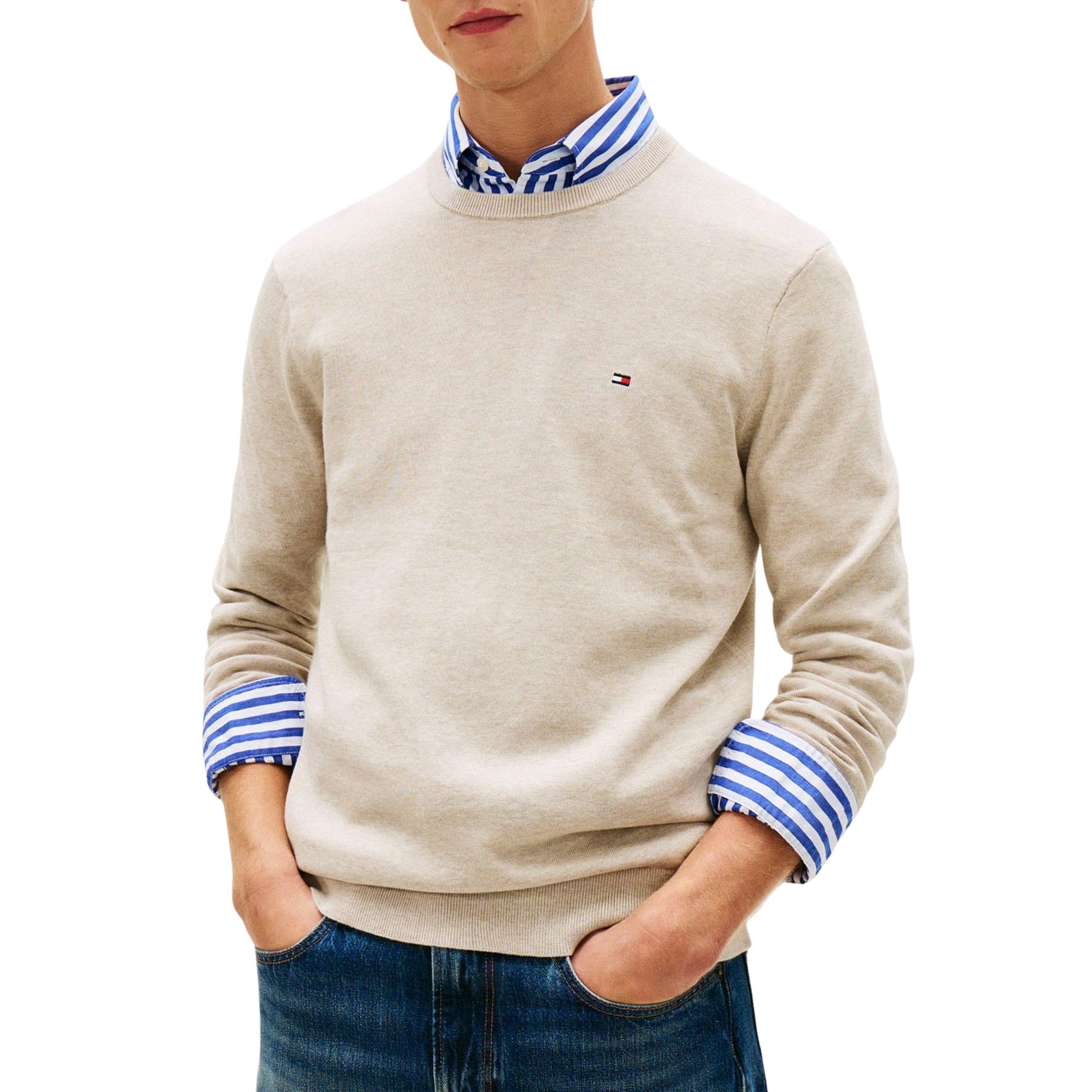 Tommy Hilfiger Essential Cotton Sweater Heren