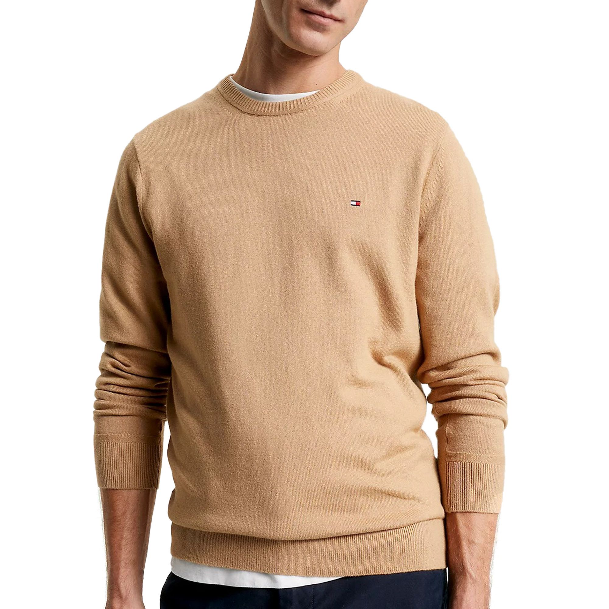 Tommy Hilfiger Pima Cotton Cashmere Sweater Heren