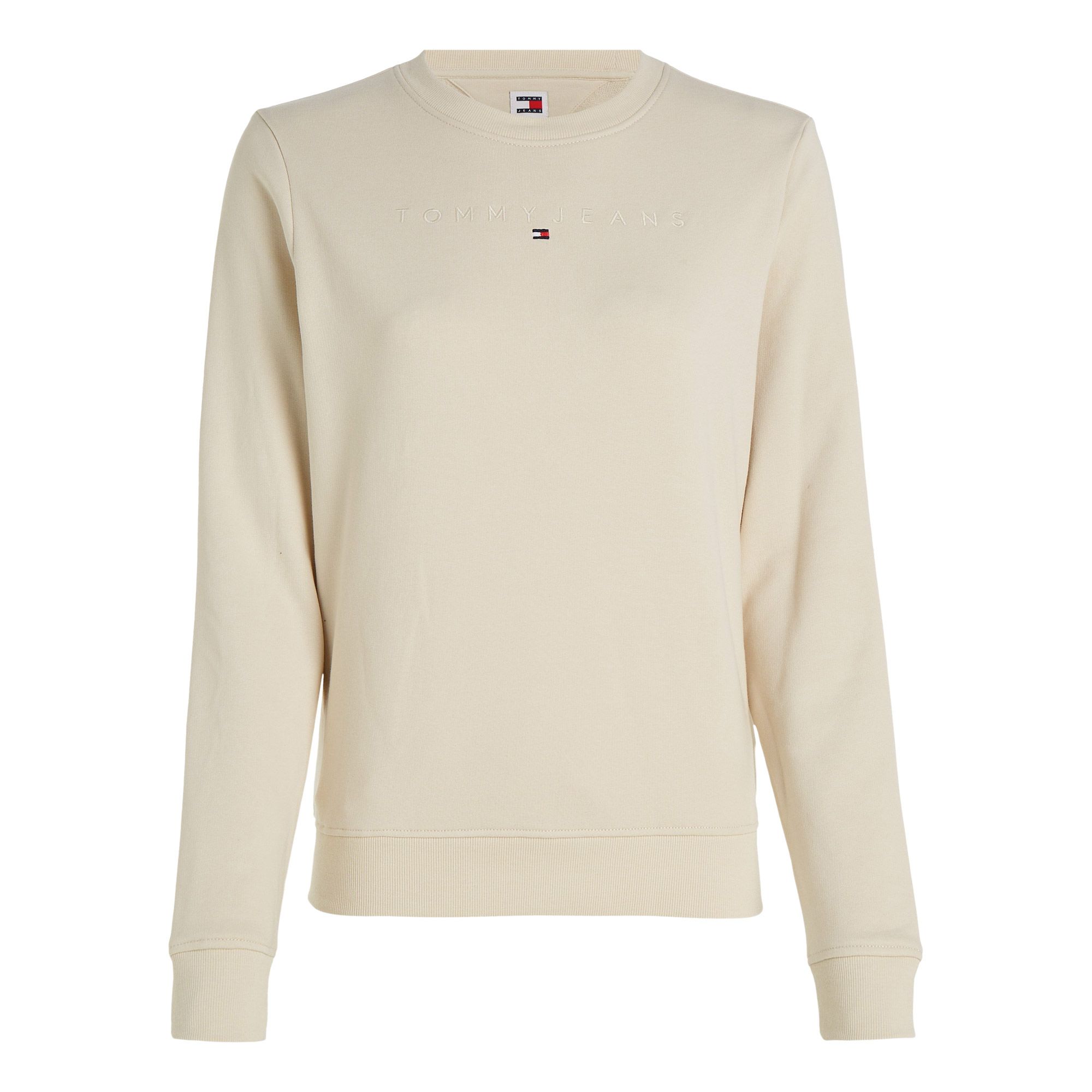 Tommy Hilfiger Regular Essential Logo Linear Crew Sweater Dames
