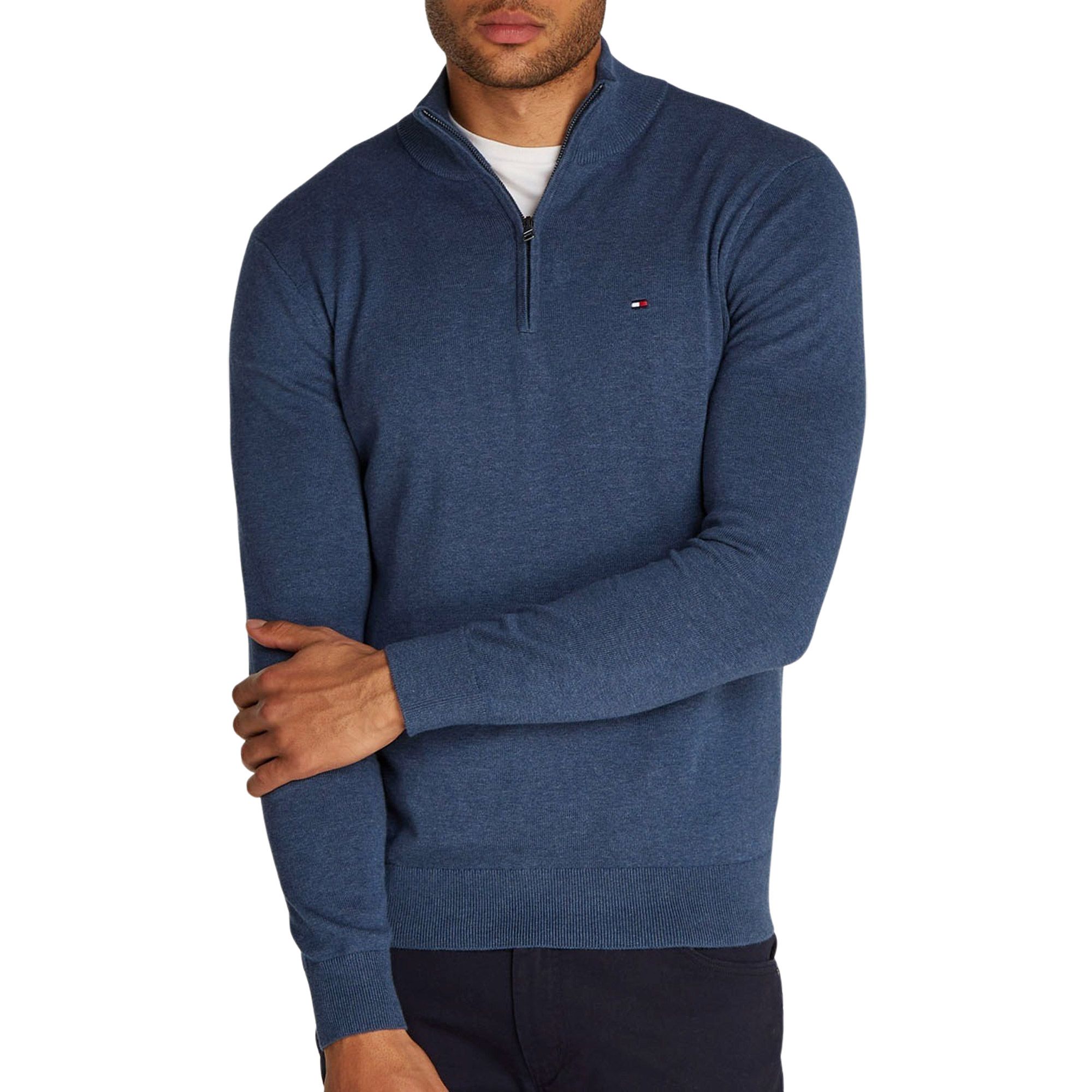 Tommy Hilfiger Essential Half Zip Sweater Heren
