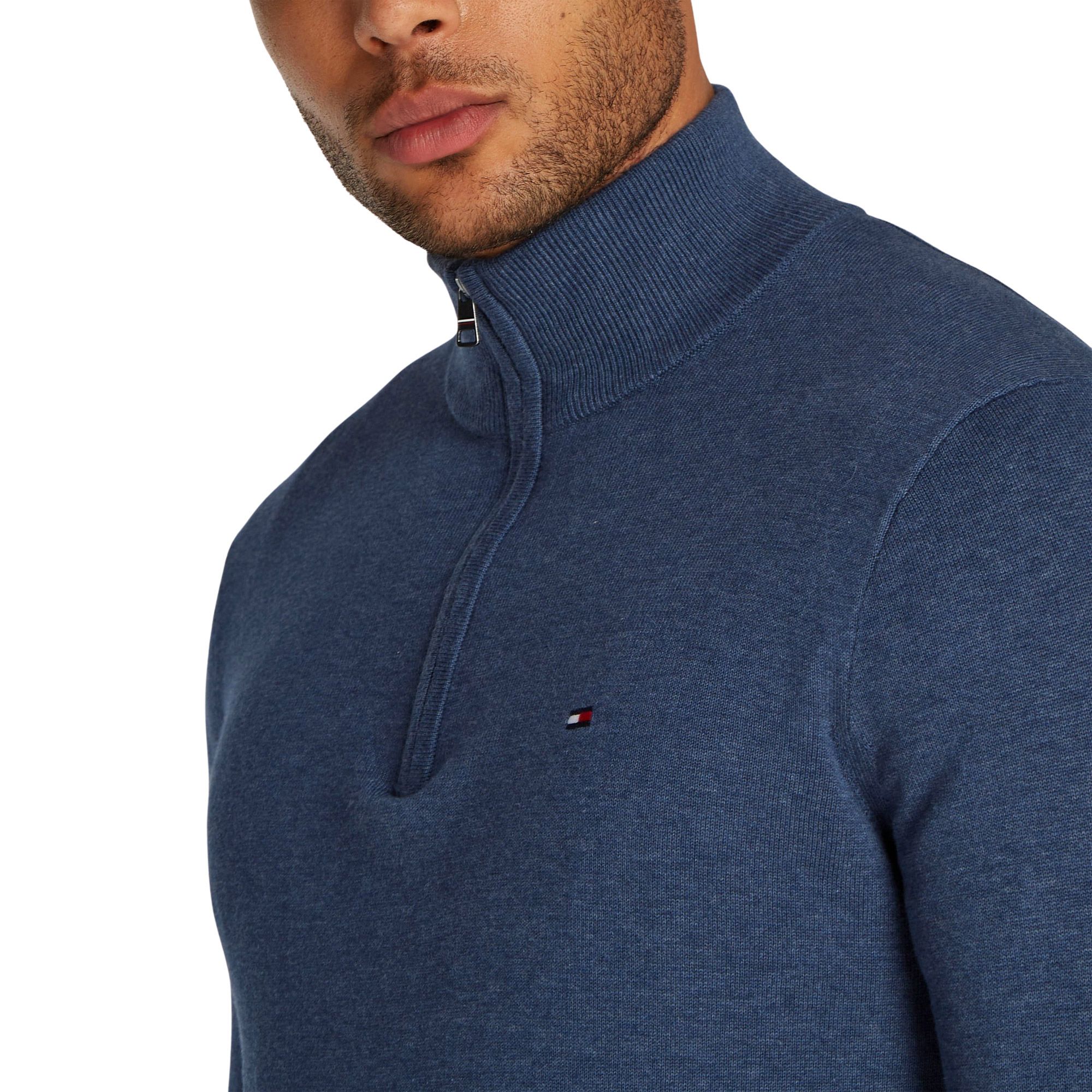 Tommy Hilfiger Essential Half Zip Sweater Heren