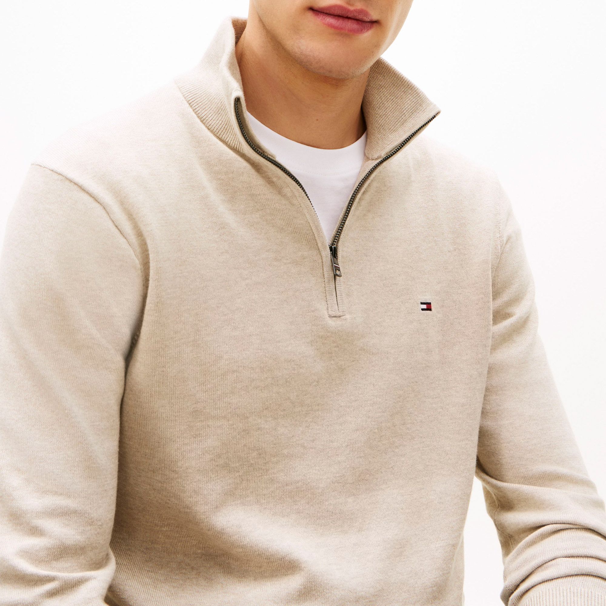 Tommy Hilfiger Essential Half Zip Sweater Heren