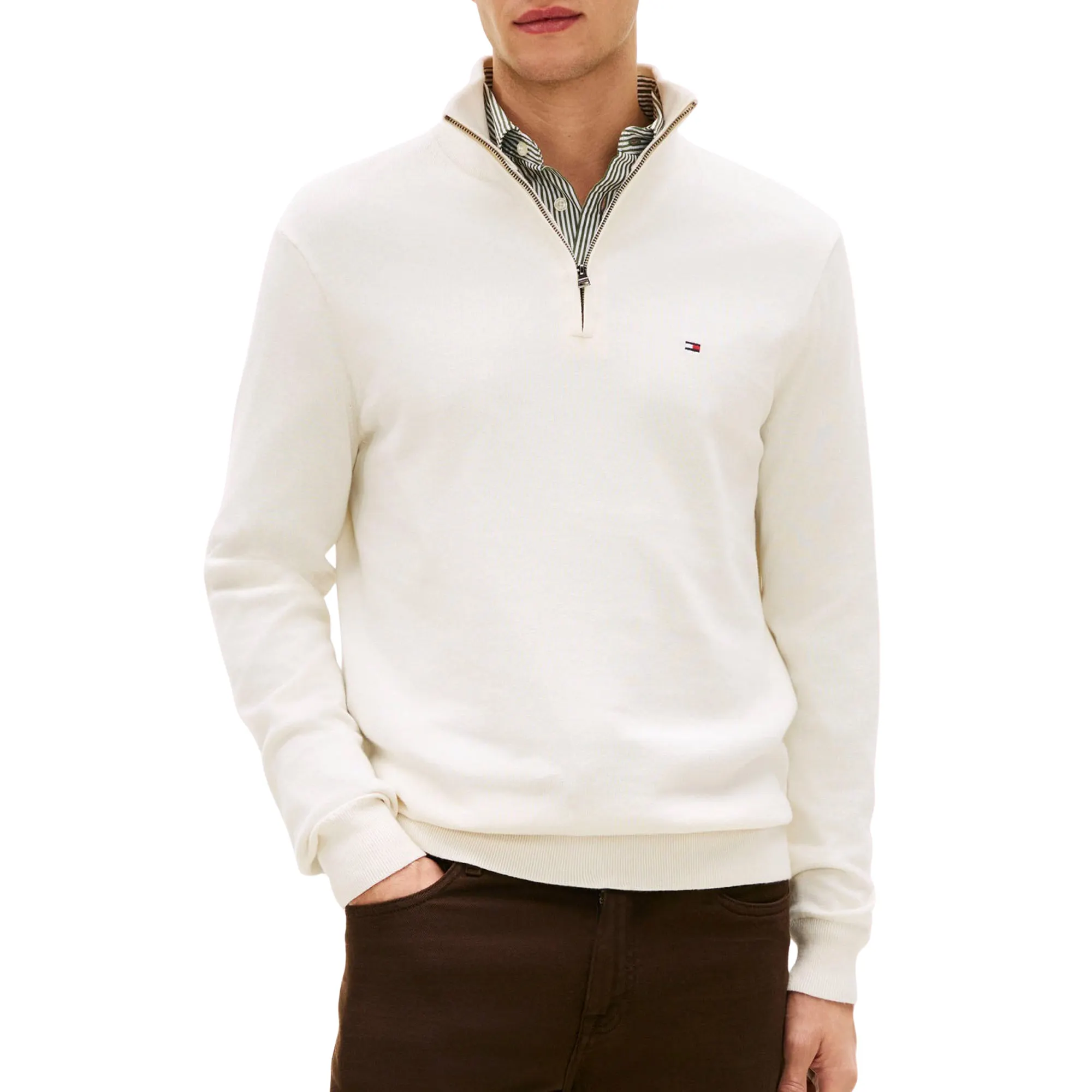 Tommy Hilfiger Essential Half Zip Sweater Heren