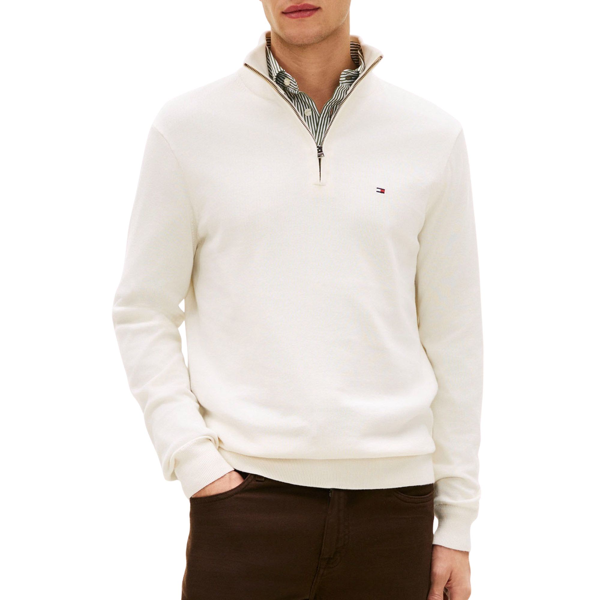 Tommy Hilfiger Essential Half Zip Sweater Heren