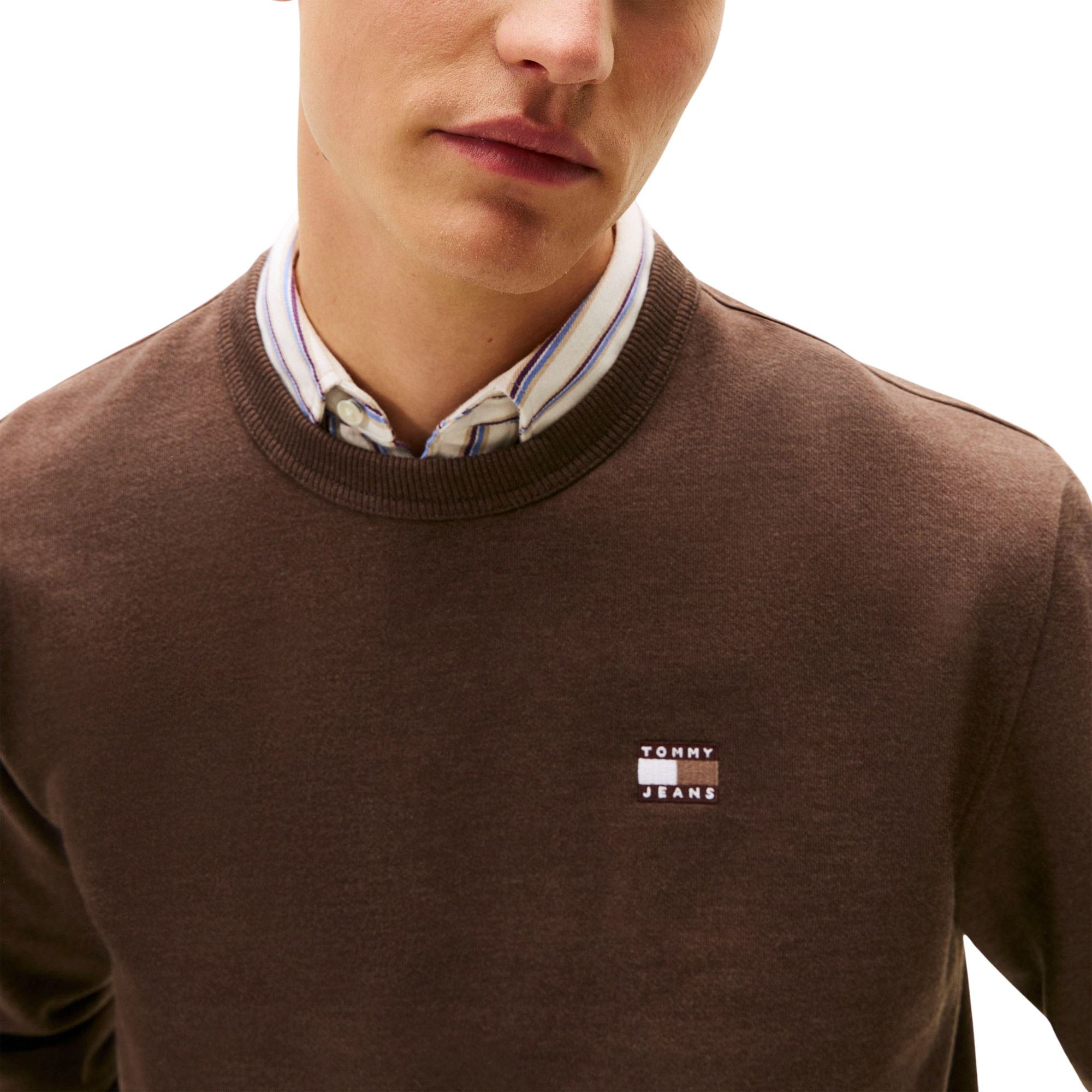 Tommy Hilfiger Regular Badge Crew Sweater Heren