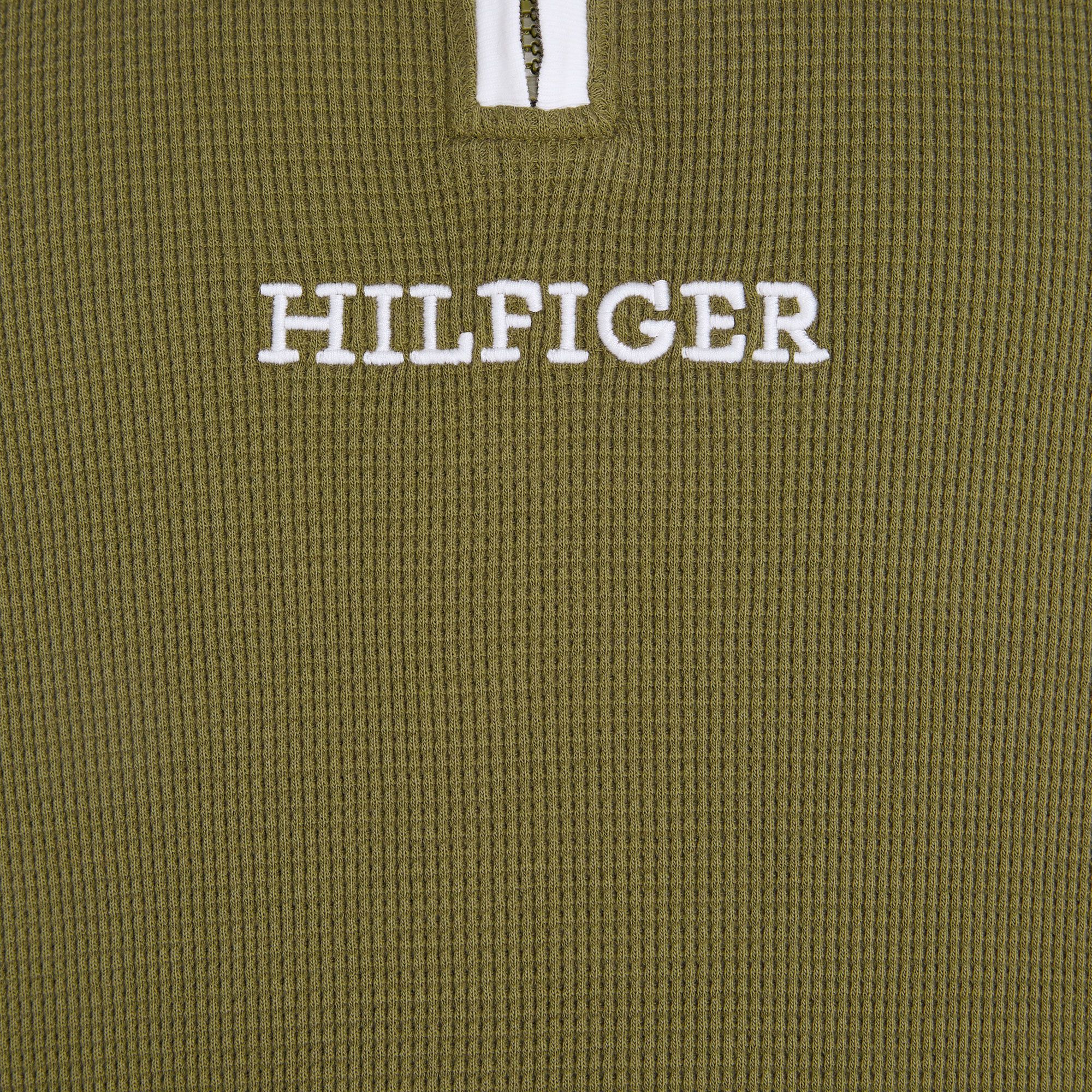 Tommy Hilfiger Monotype Half Zip Sweater Heren