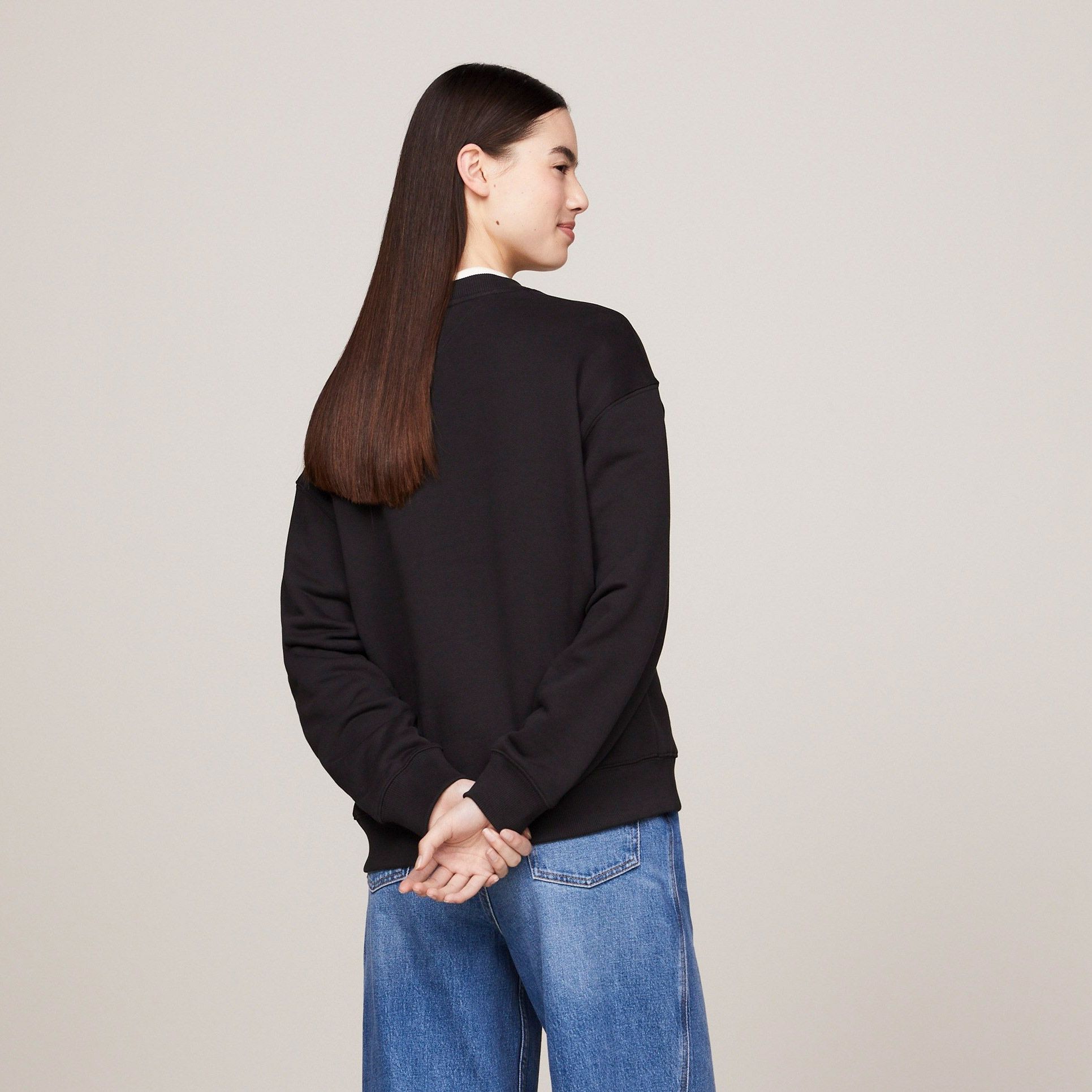 Tommy Hilfiger Badge Boxy Sweater Dames