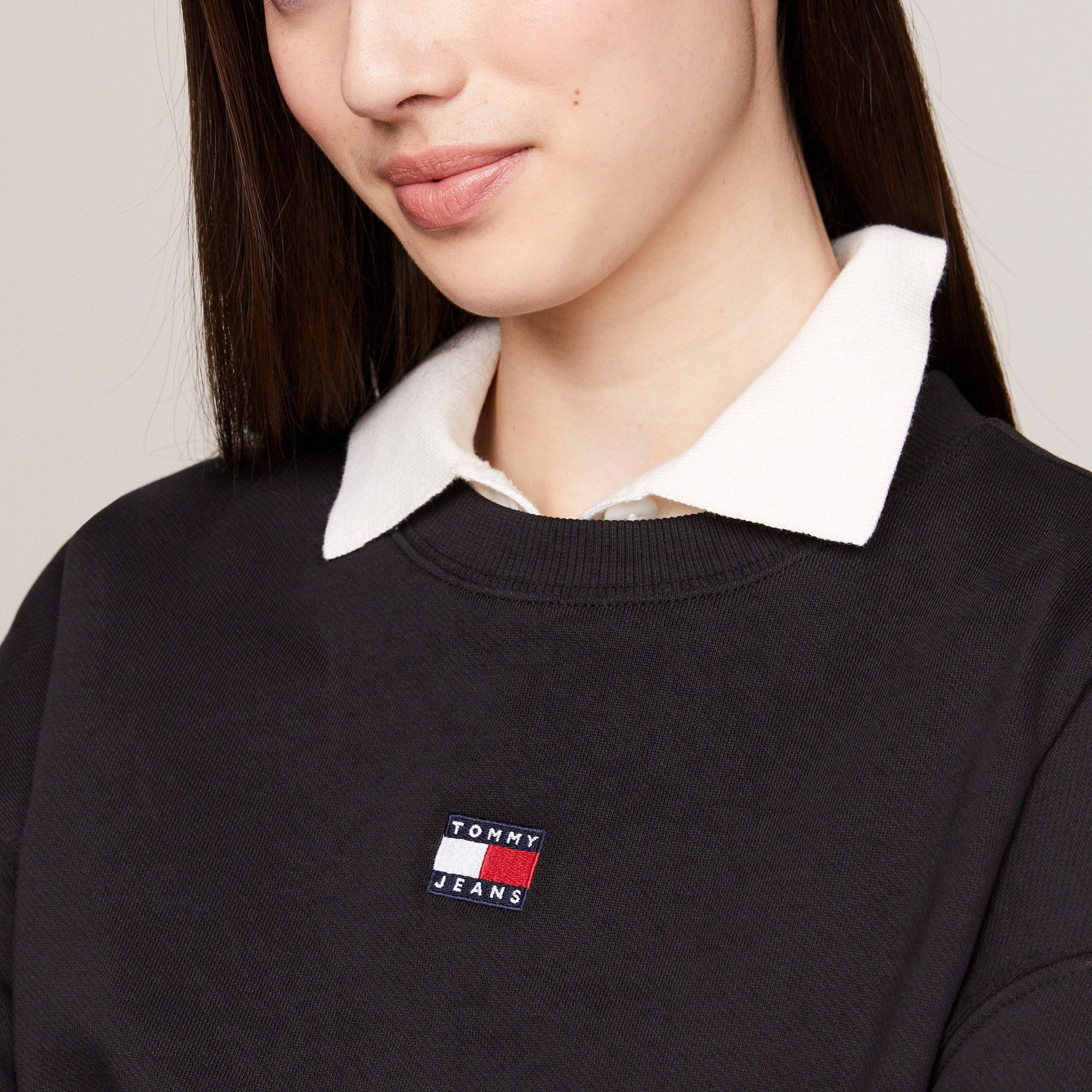 Tommy Hilfiger Badge Boxy Sweater Dames