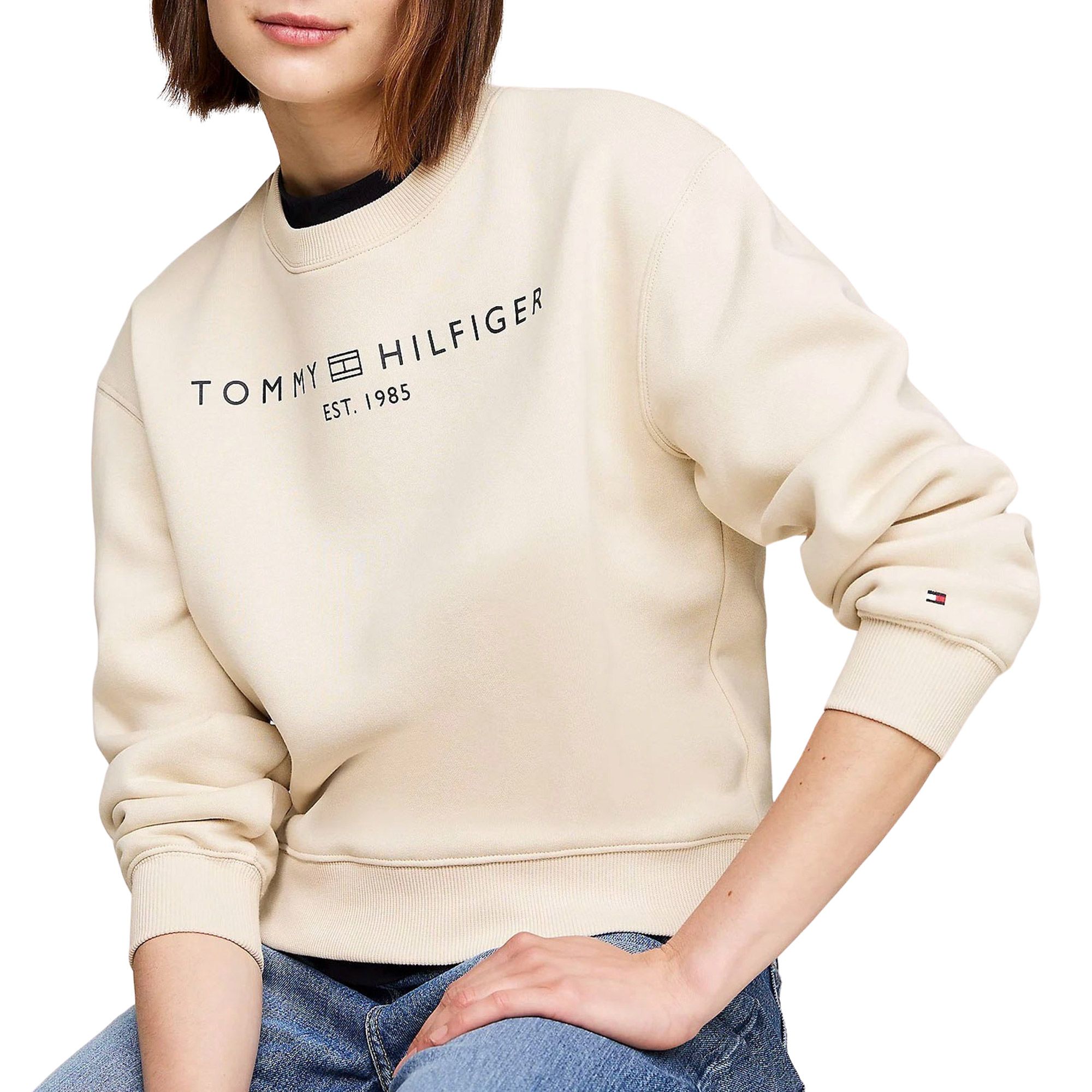 Tommy Hilfiger Logo Sweater Damen