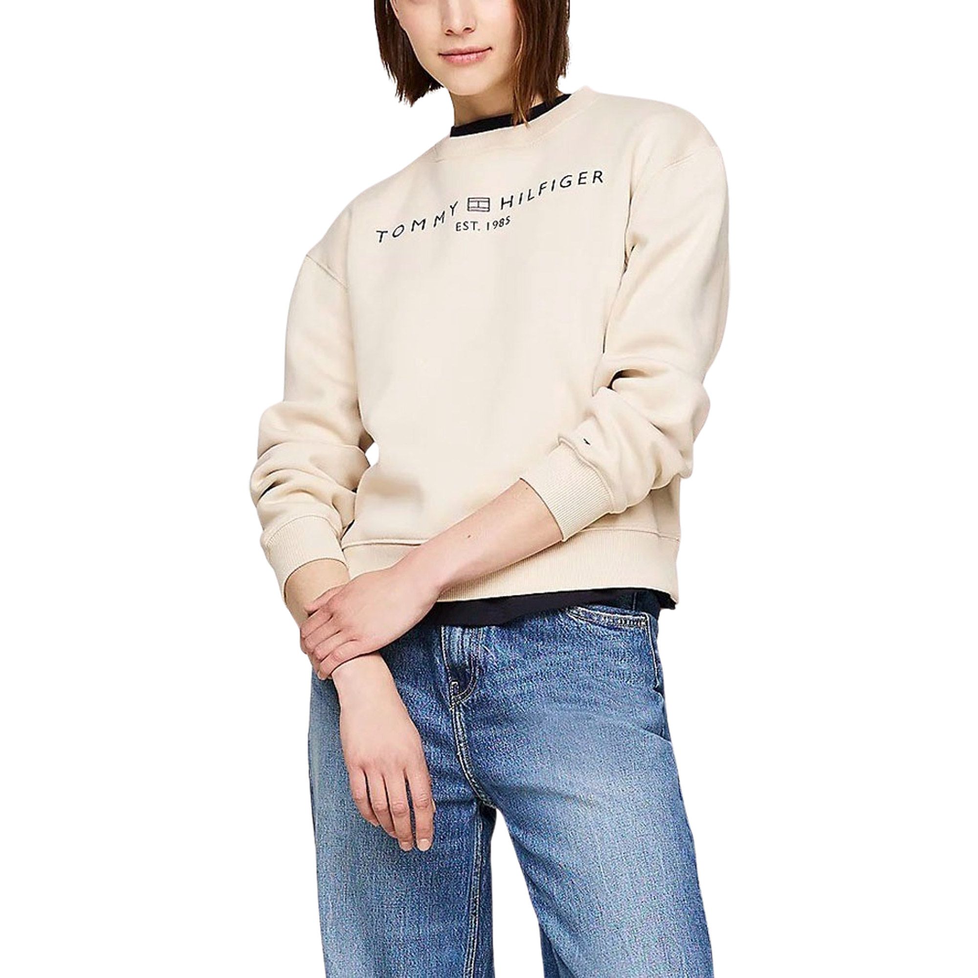 Tommy Hilfiger Logo Sweater Damen