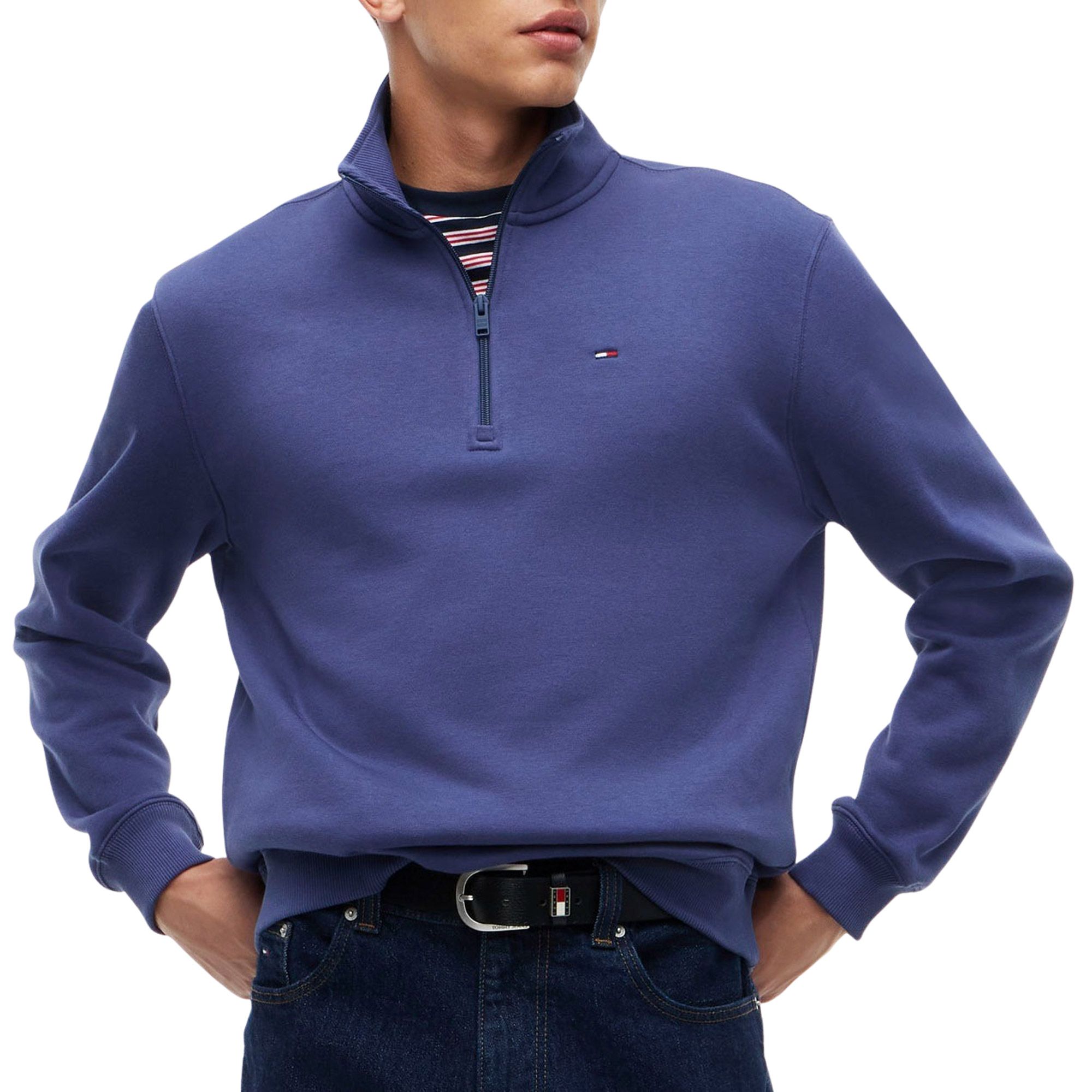 Pull Tommy Hilfiger Regular Fleece 1/4 Zip Hommes