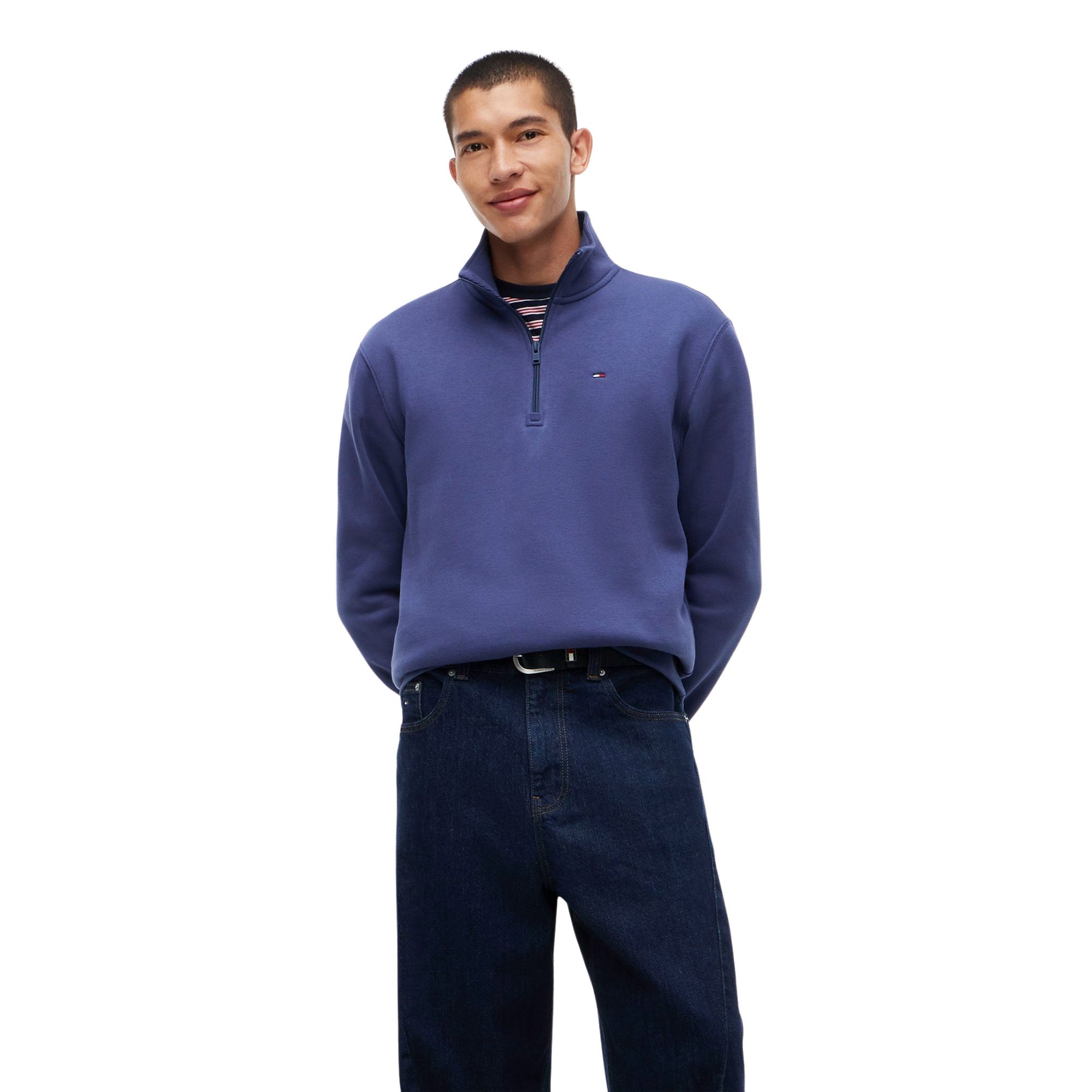 Pull Tommy Hilfiger Regular Fleece 1/4 Zip Hommes