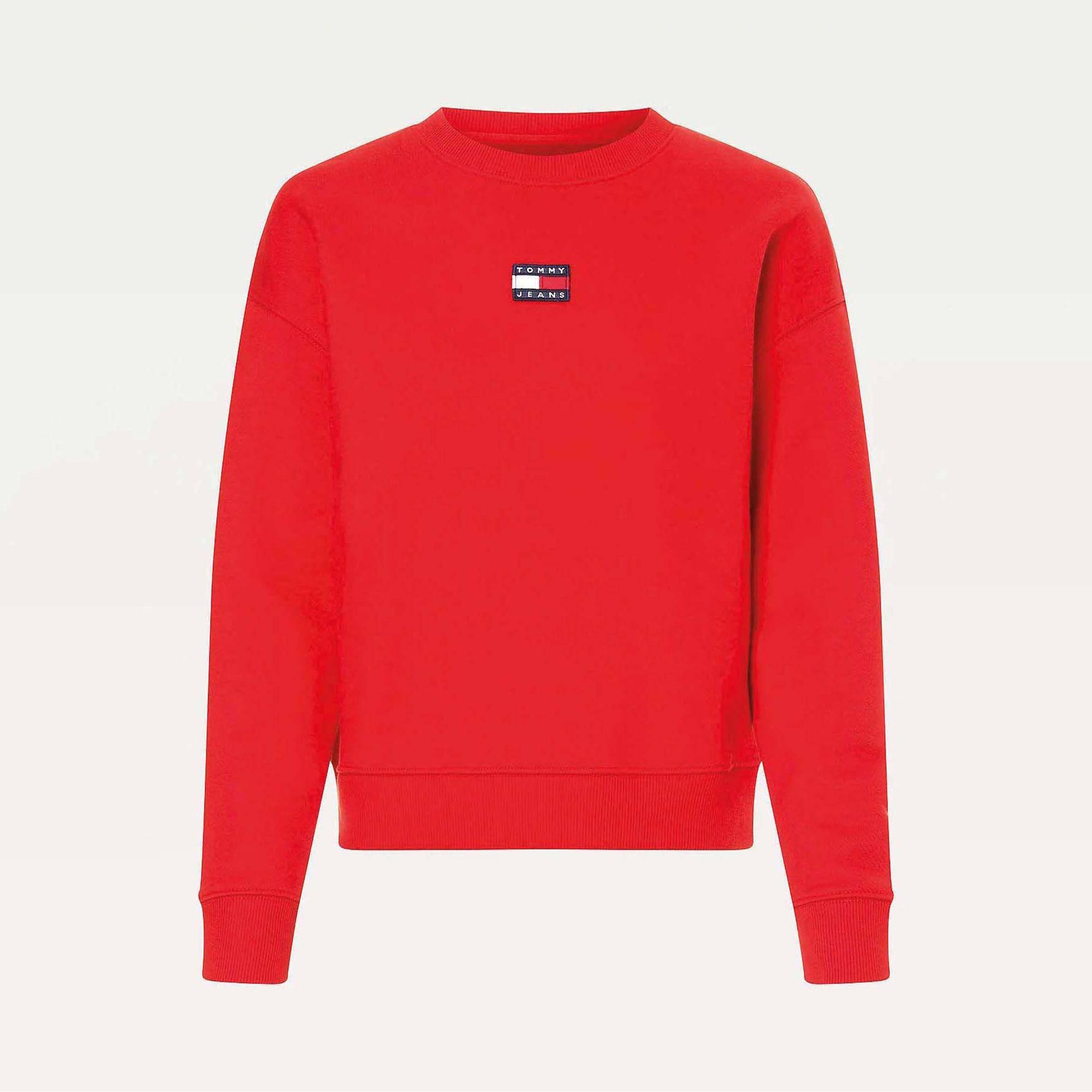 Tommy Hilfiger Centre Badge Crew Sweater Dames