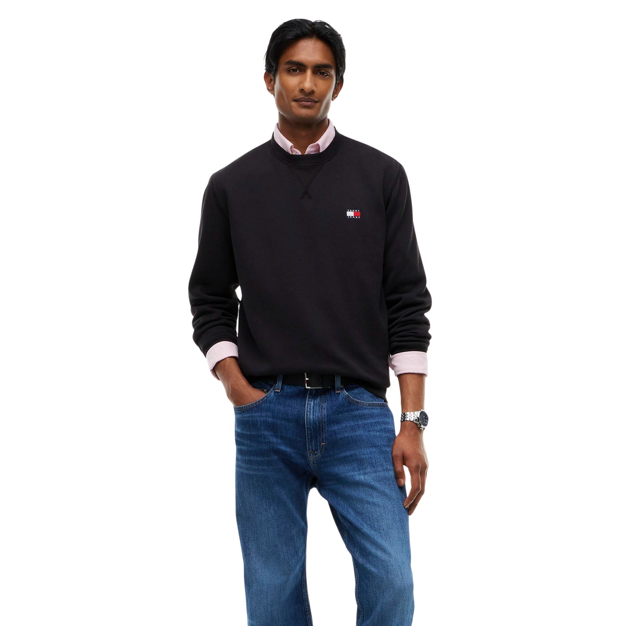 Pull Tommy Hilfiger Badge Crew Hommes