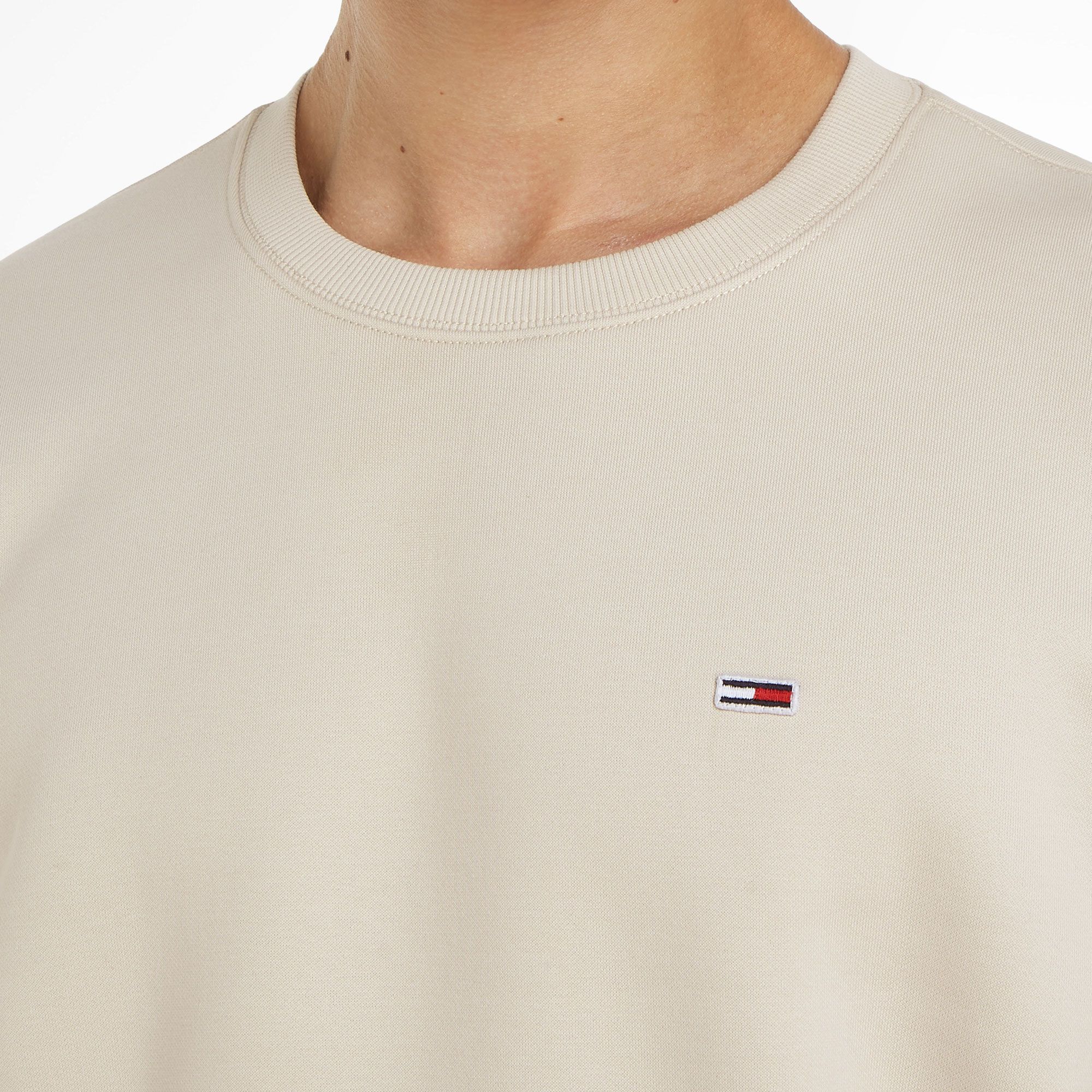 Tommy Hilfiger Regular Fleece Crew Neck Sweater Heren