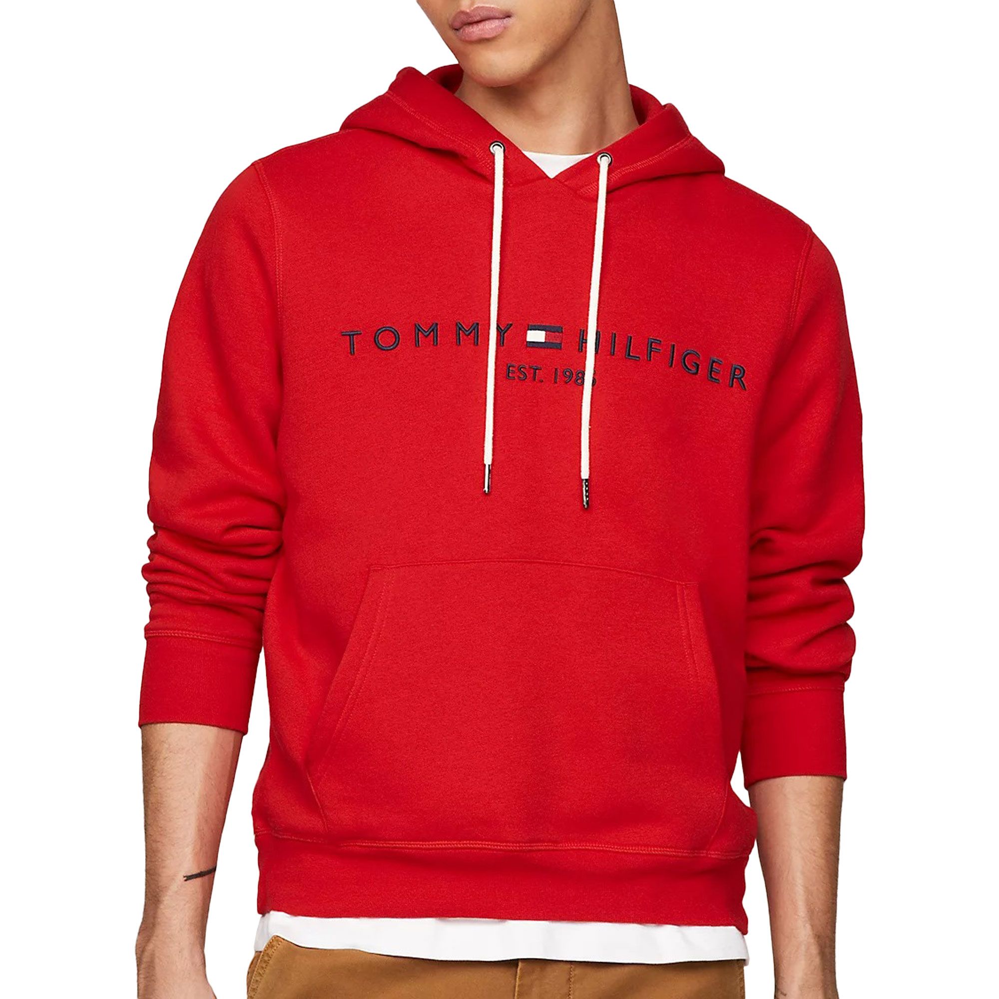 Tommy Hilfiger Logo Hoodie Heren