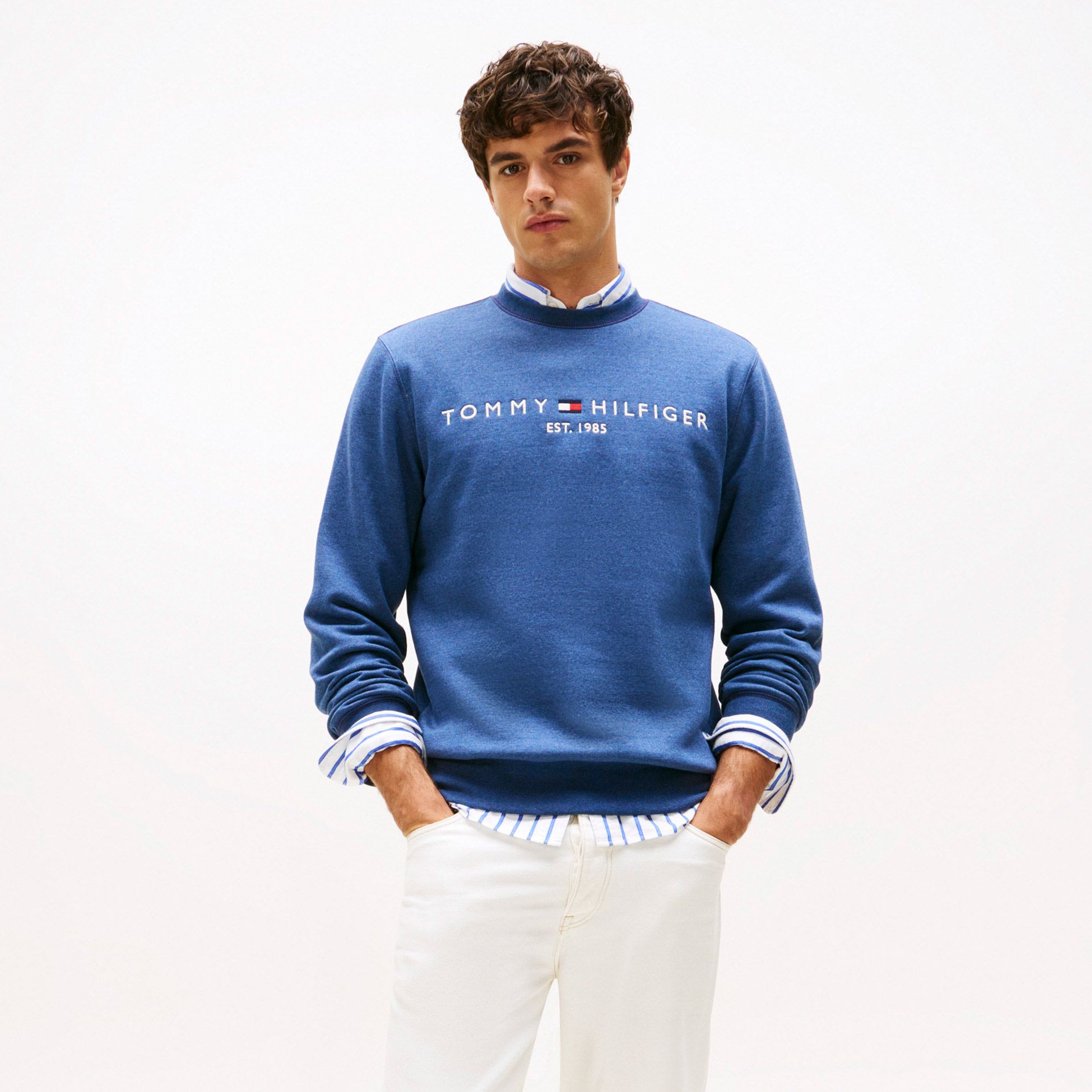 Tommy Hilfiger Logo Sweater Heren