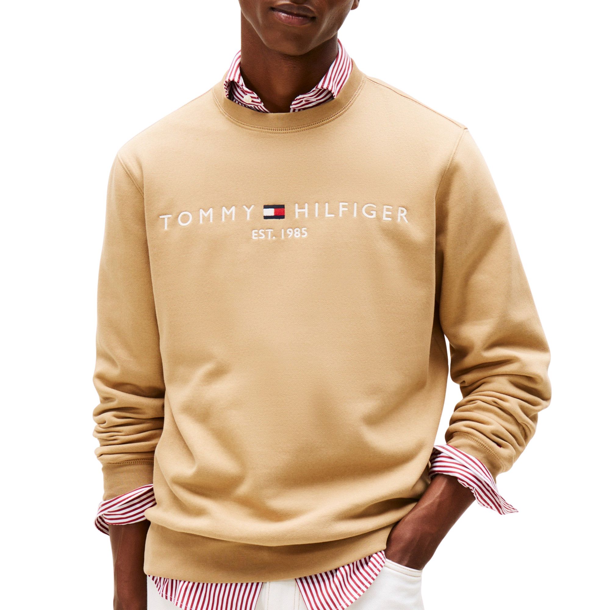 Tommy Hilfiger Logo Sweater Heren
