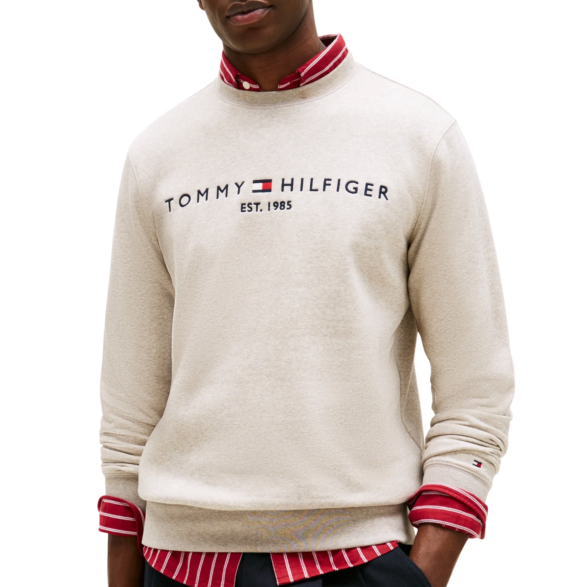 Tommy Hilfiger Logo Sweater Heren