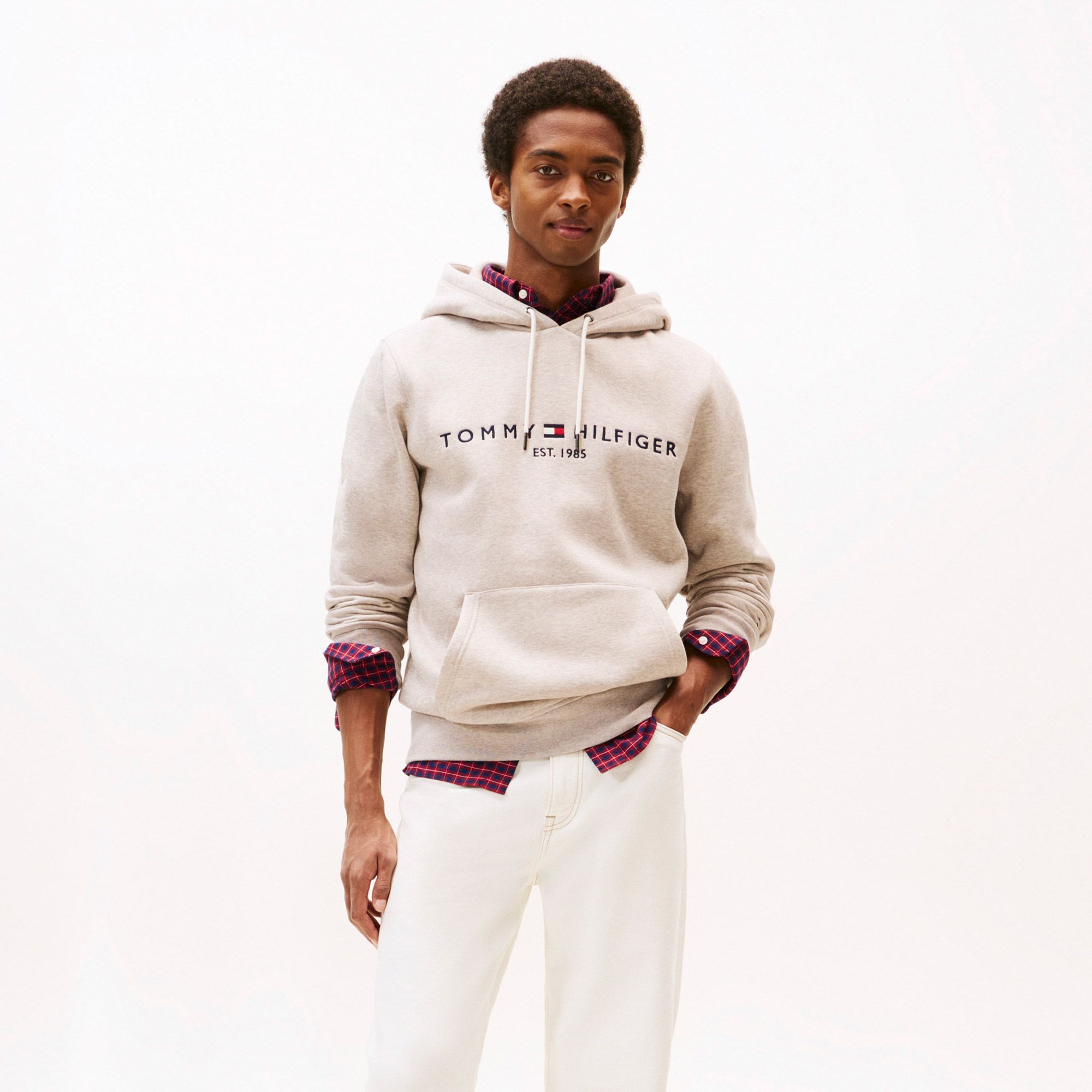 Tommy Hilfiger Logo Hoodie Heren