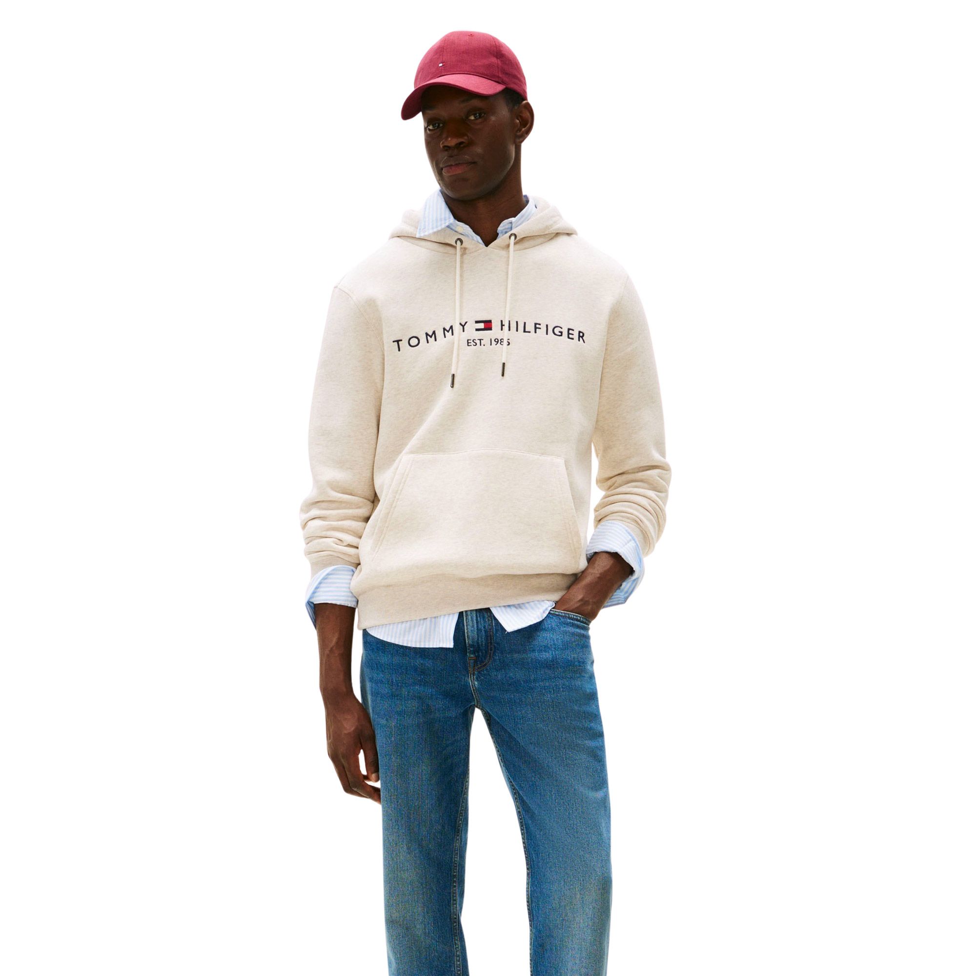 Sweat à capuche Tommy Hilfiger Logo Homme