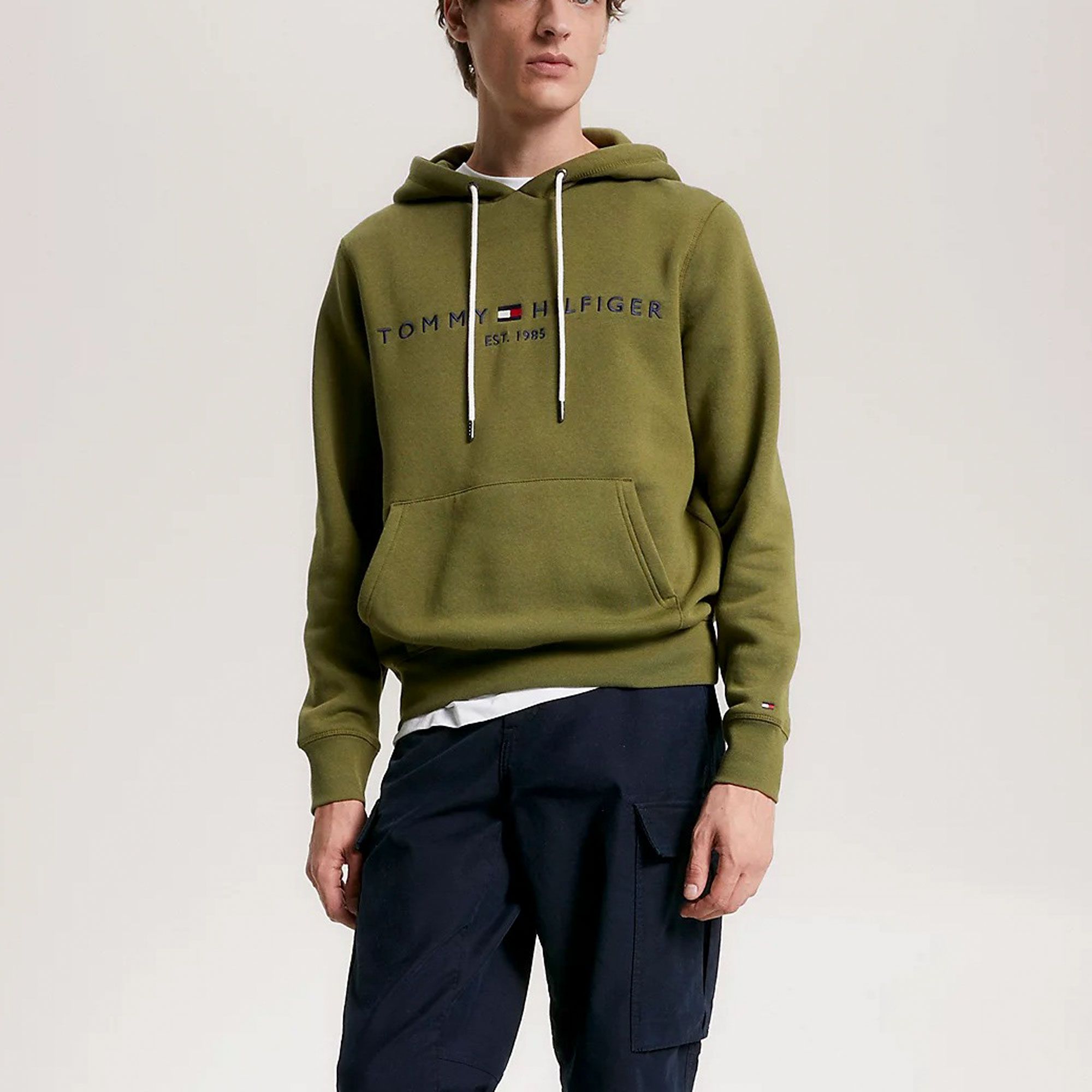 Tommy Hilfiger Logo Hoodie Heren