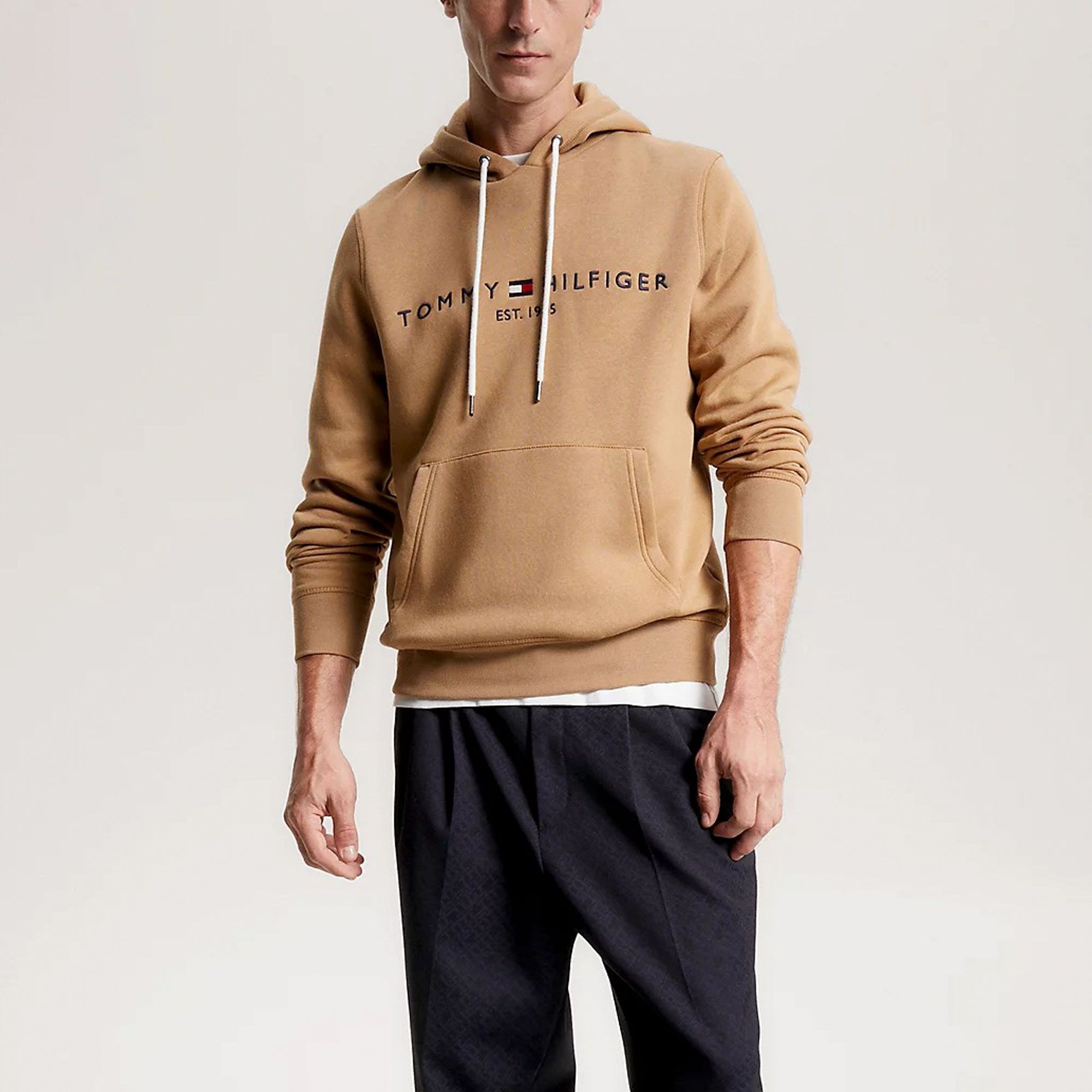 Tommy Hilfiger Logo Hoodie Men