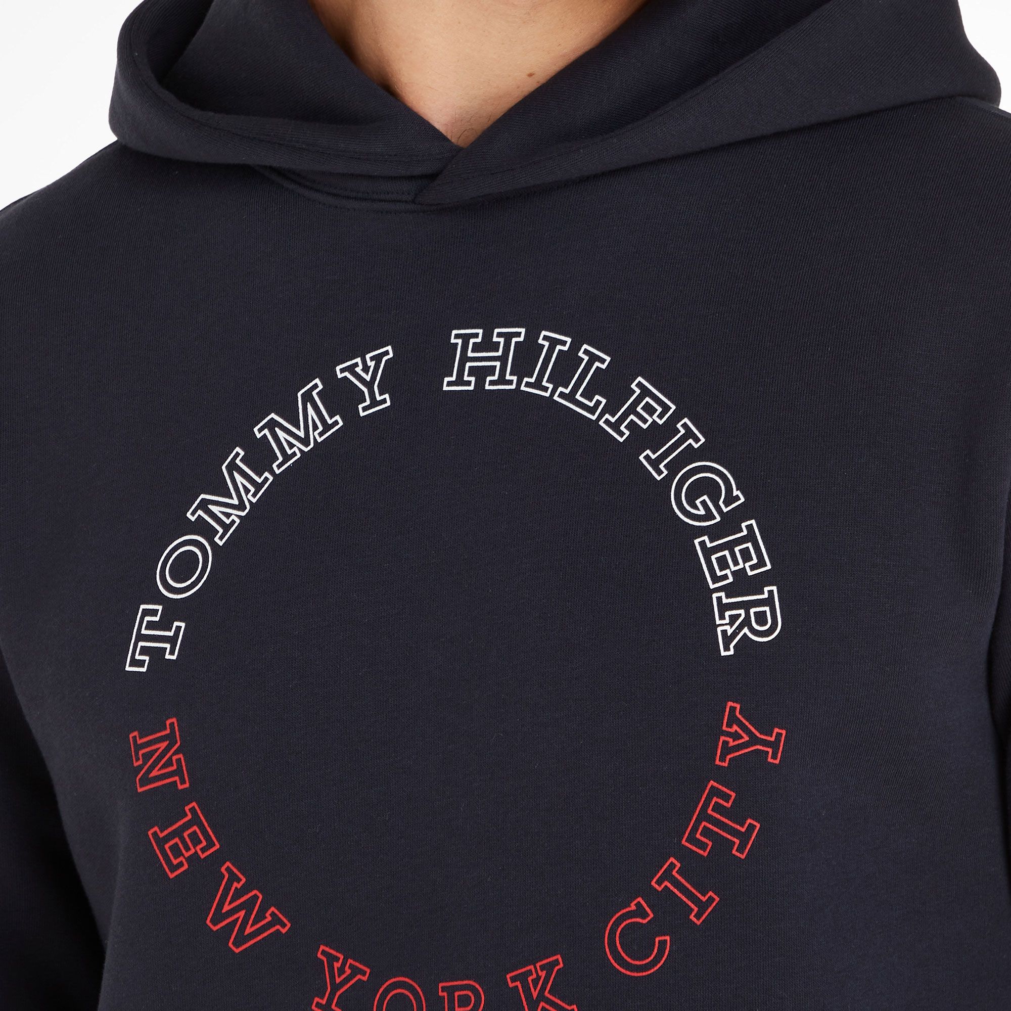 Tommy Hilfiger Monotype Roundall Hoodie Heren