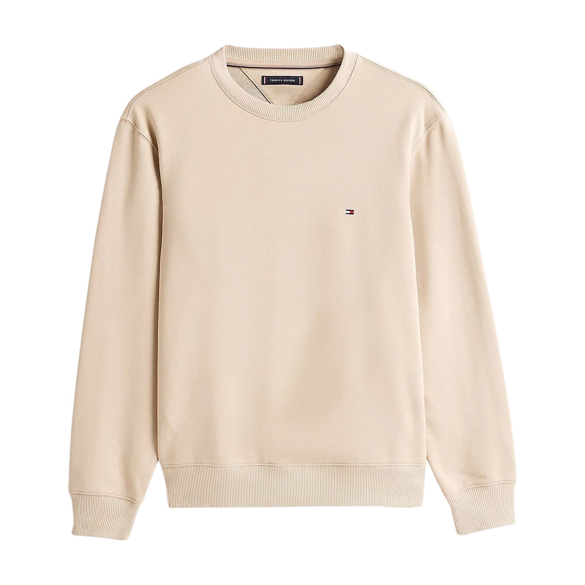 Tommy Hilfiger Essential Flag Embroidery Crew Neck Sweater Heren