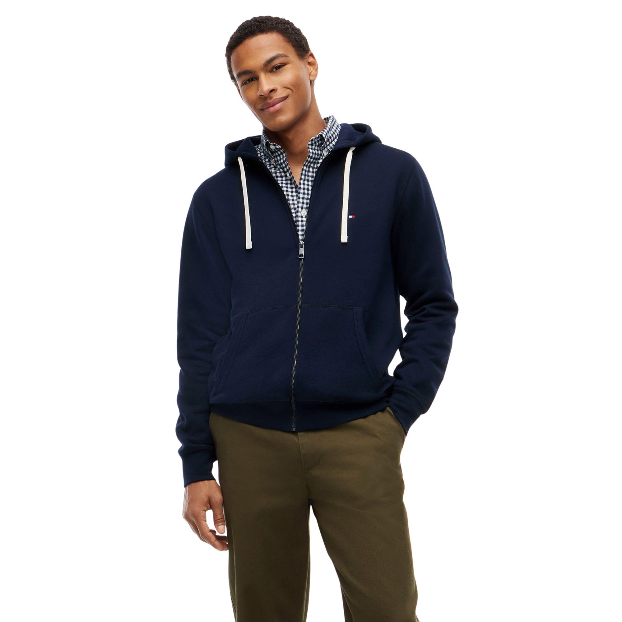 Gilet à Capuche Tommy Hilfiger Essential Fleece Hommes