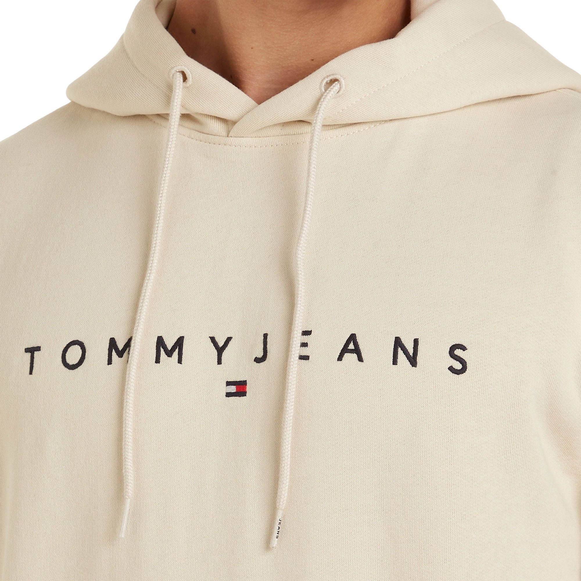 Tommy Hilfiger Regular Linear Logo Kapuzenpullover Herren