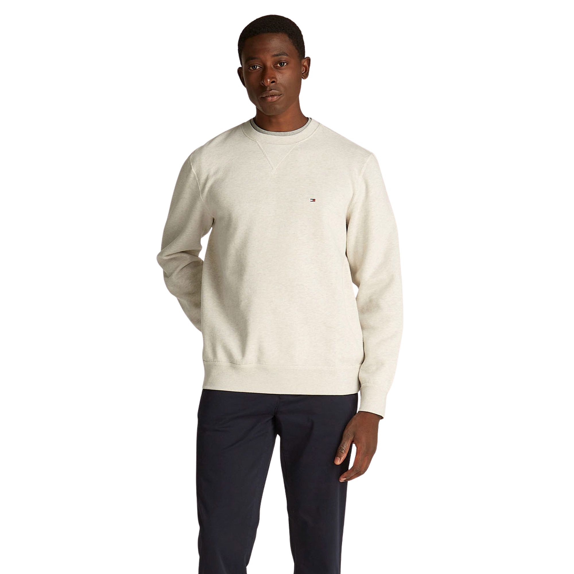 Tommy Hilfiger Seasonal Fleece Crew Sweater Heren