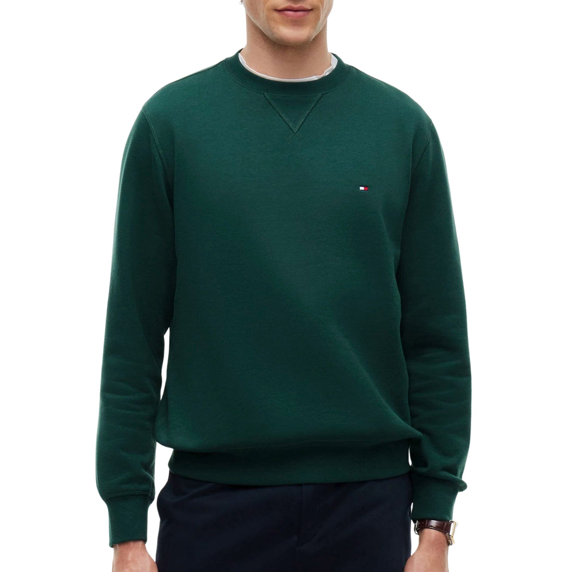 Pull Tommy Hilfiger Seasonal Fleece Crew Hommes