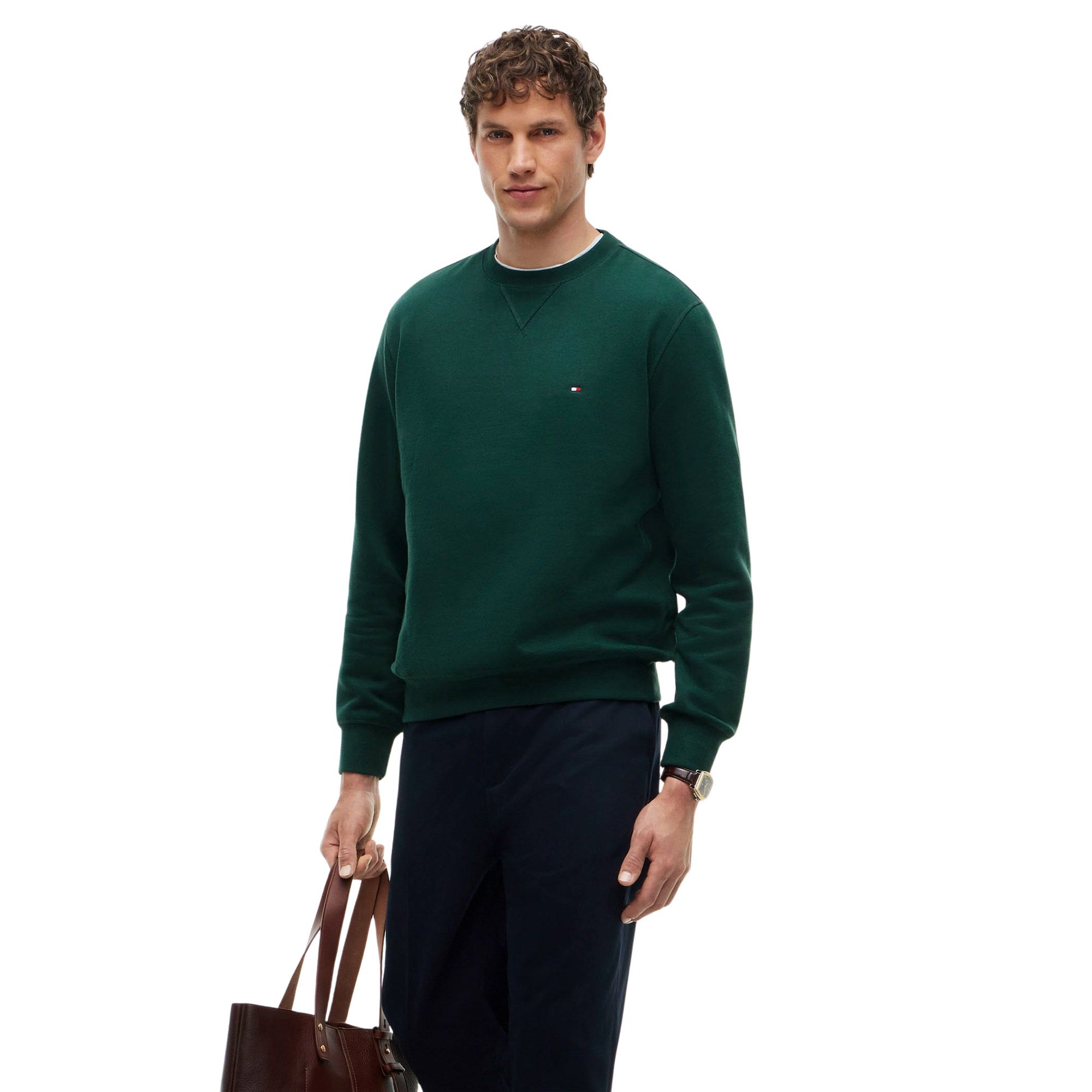 Pull Tommy Hilfiger Seasonal Fleece Crew Hommes