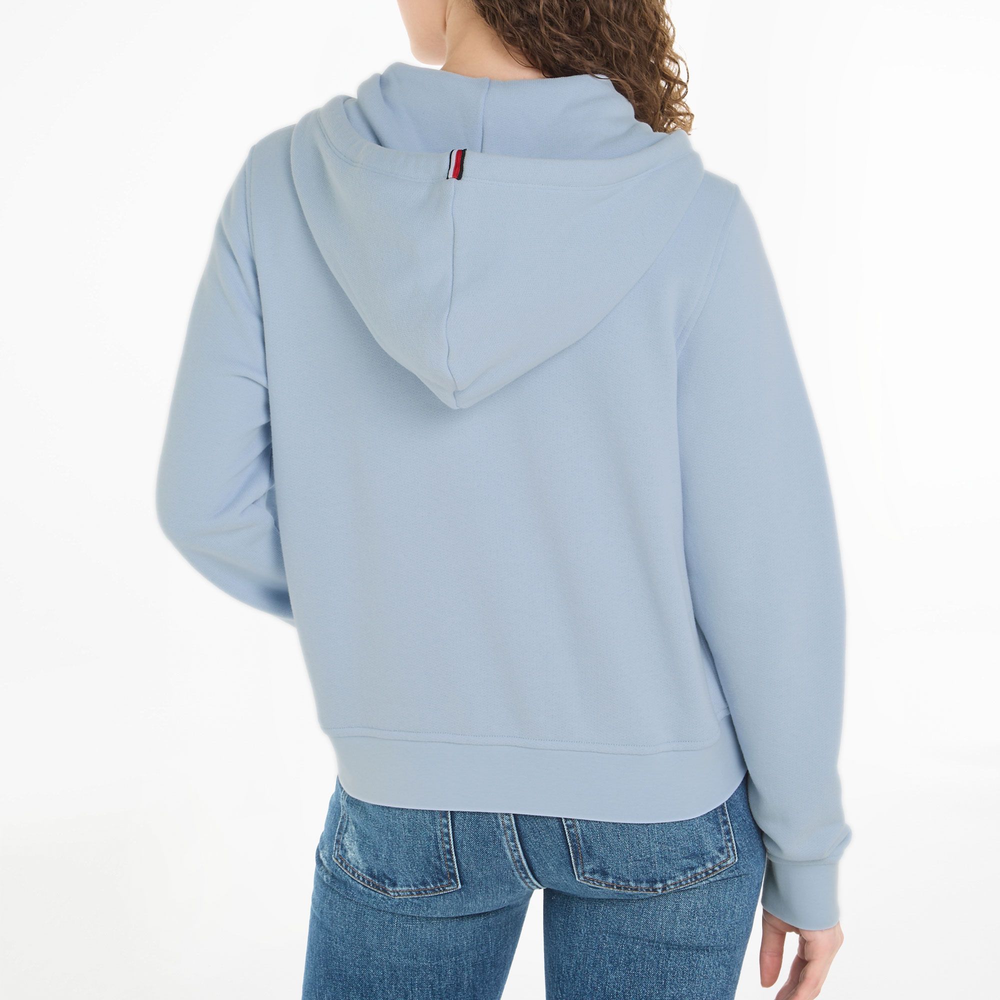 Tommy Hilfiger 1985 Regular Mini Corp Zip Sweatvest Dames