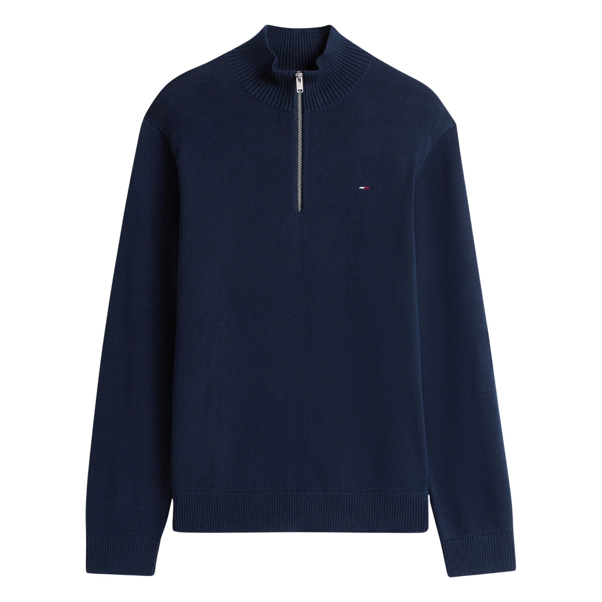 Tommy Hilfiger Flag Quarter-Zip Sweater Heren