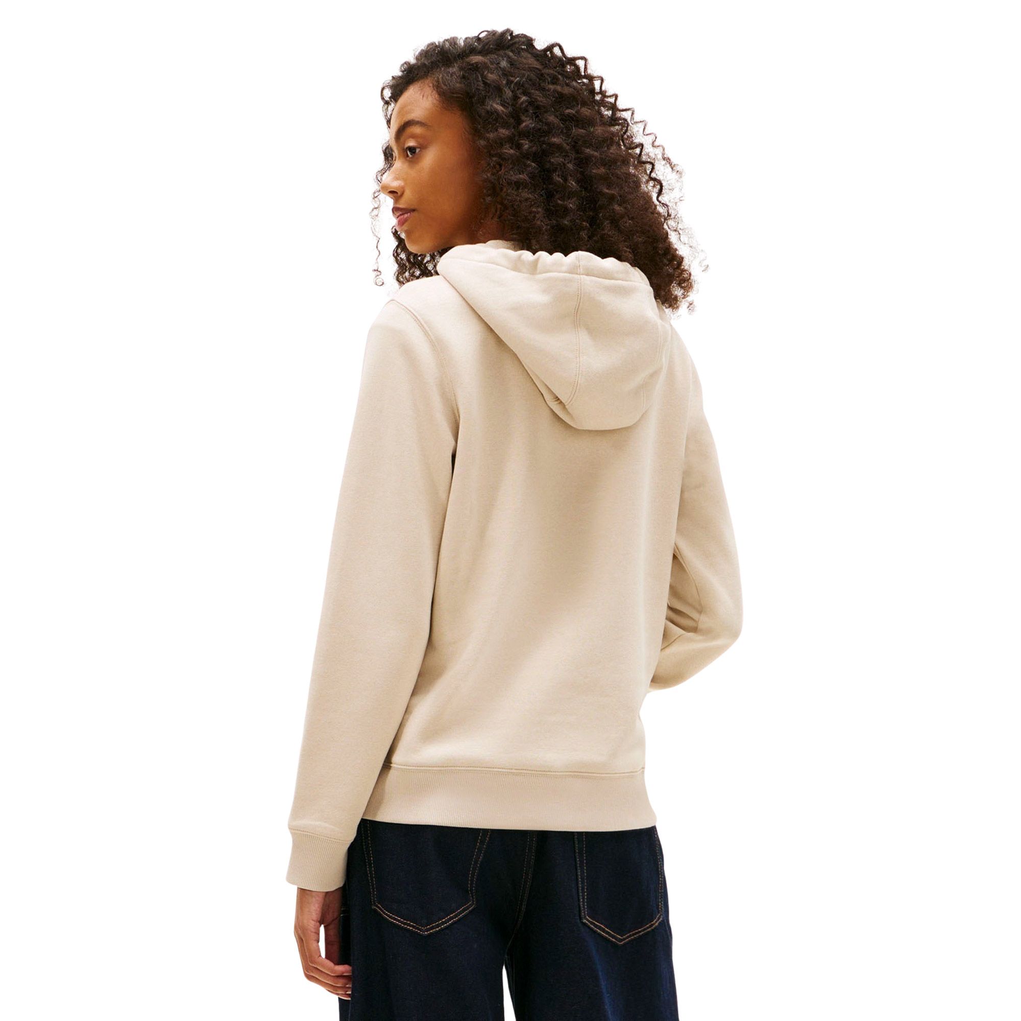 Tommy Hilfiger Regular Small Flag Logo Hoodie Dames