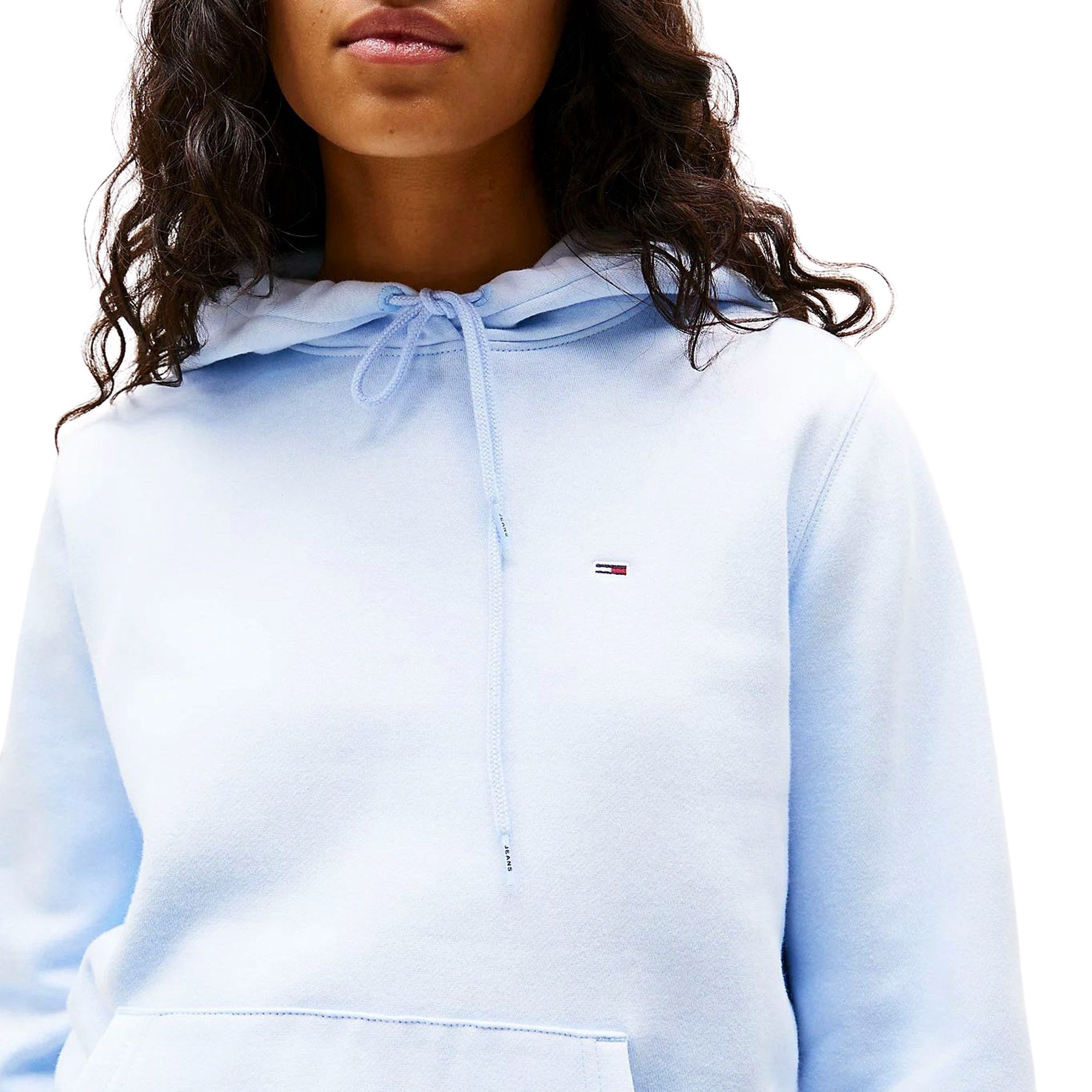 Tommy Hilfiger Regular Small Flag Logo Hoodie Dames