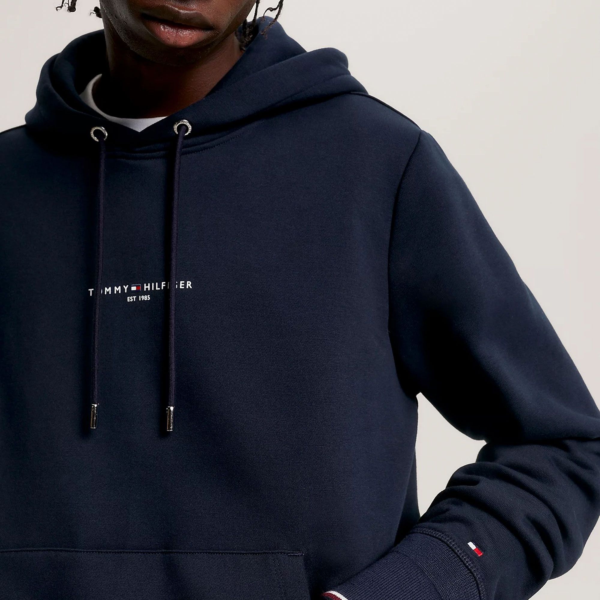 Tommy Hilfiger Logo Tipped Hoodie Herren