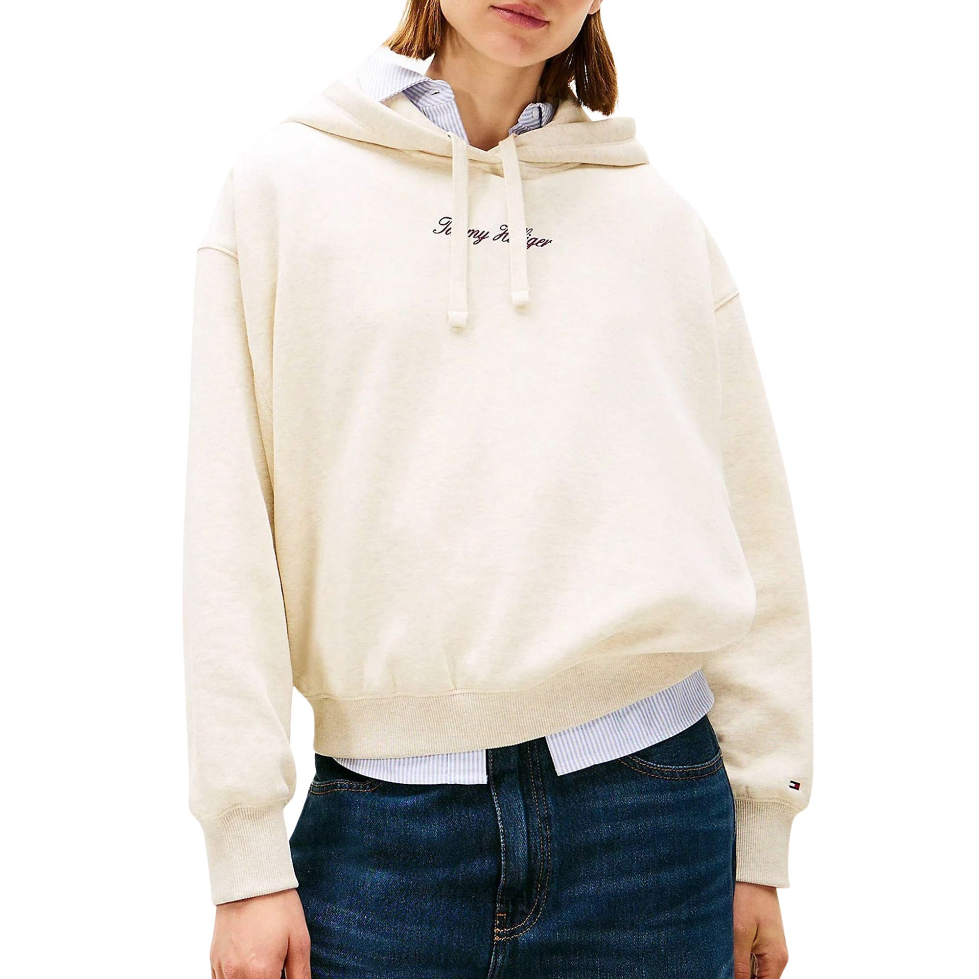 Pull Tommy Hilfiger Classic Script Fleece Femmes