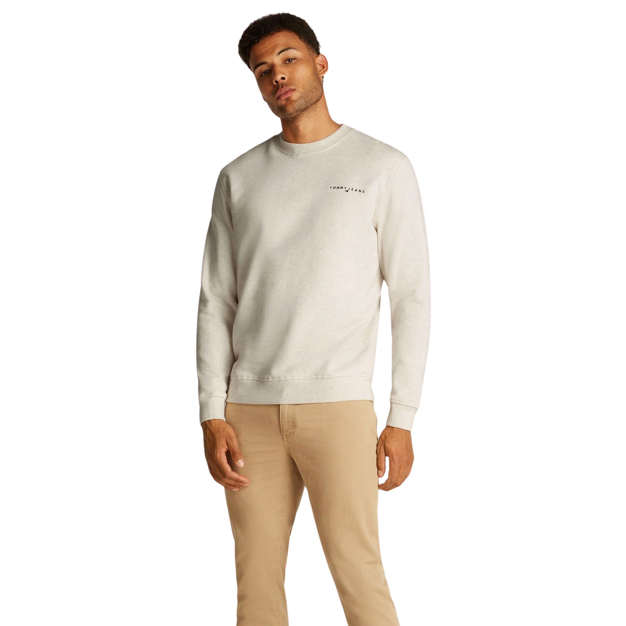 Tommy Hilfiger Regular Linear Crew Sweater Heren