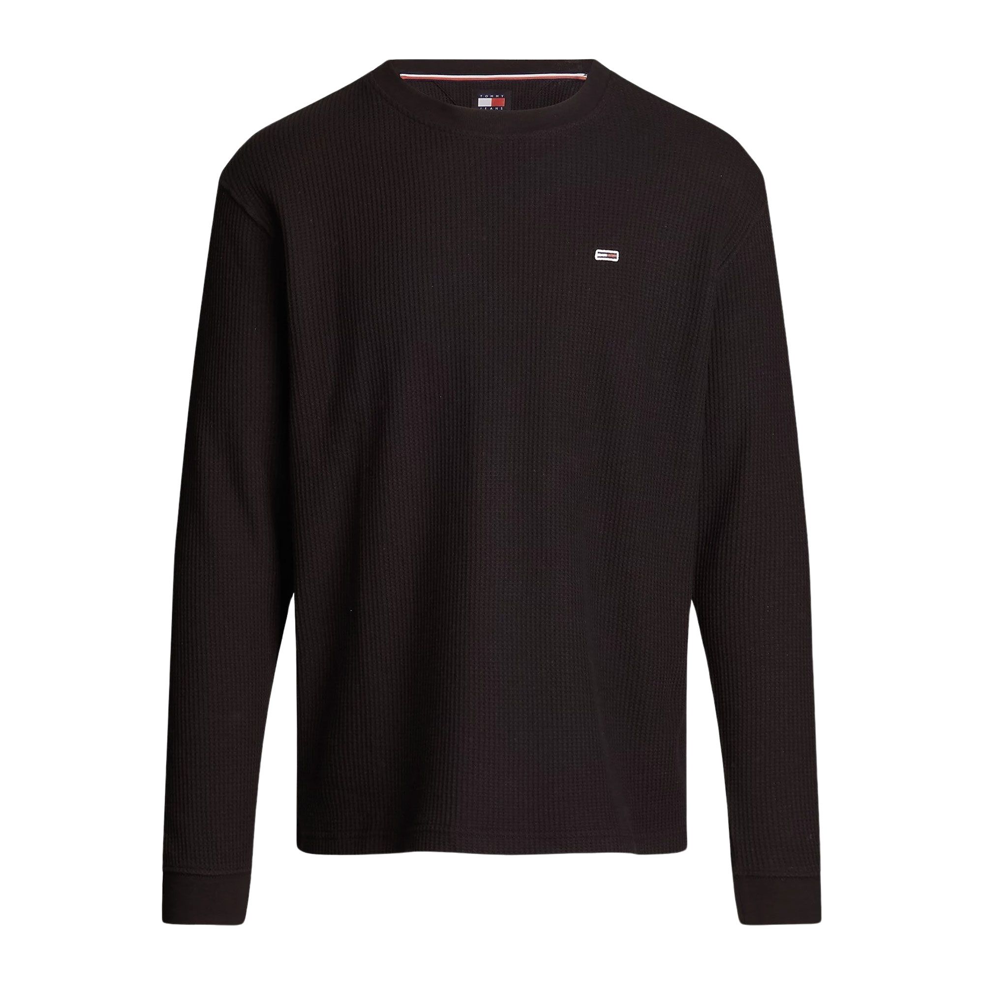 Tommy Hilfiger Regular Waffle Longsleeve Shirt Heren